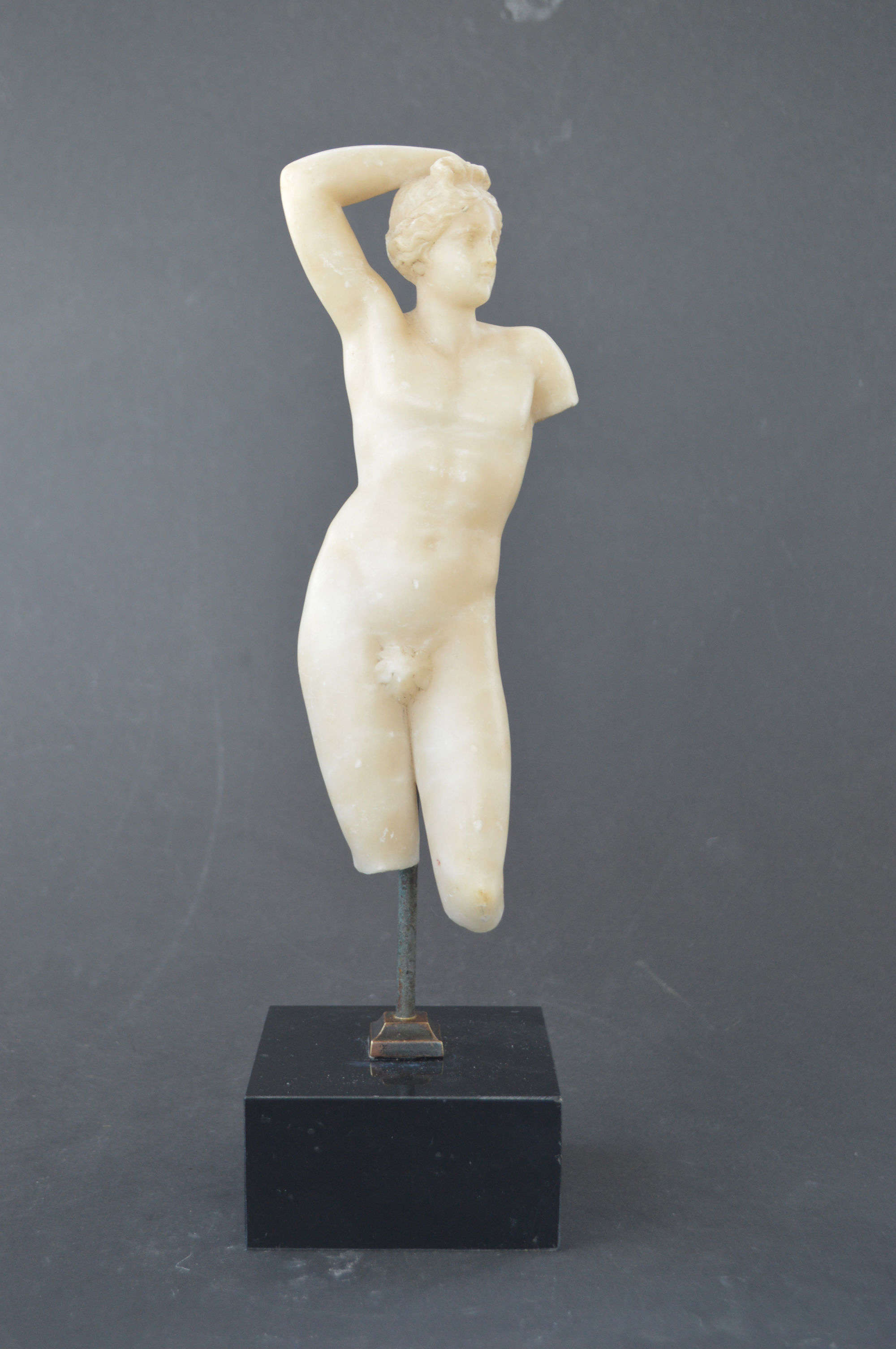 Antique sculpture of classical male torso