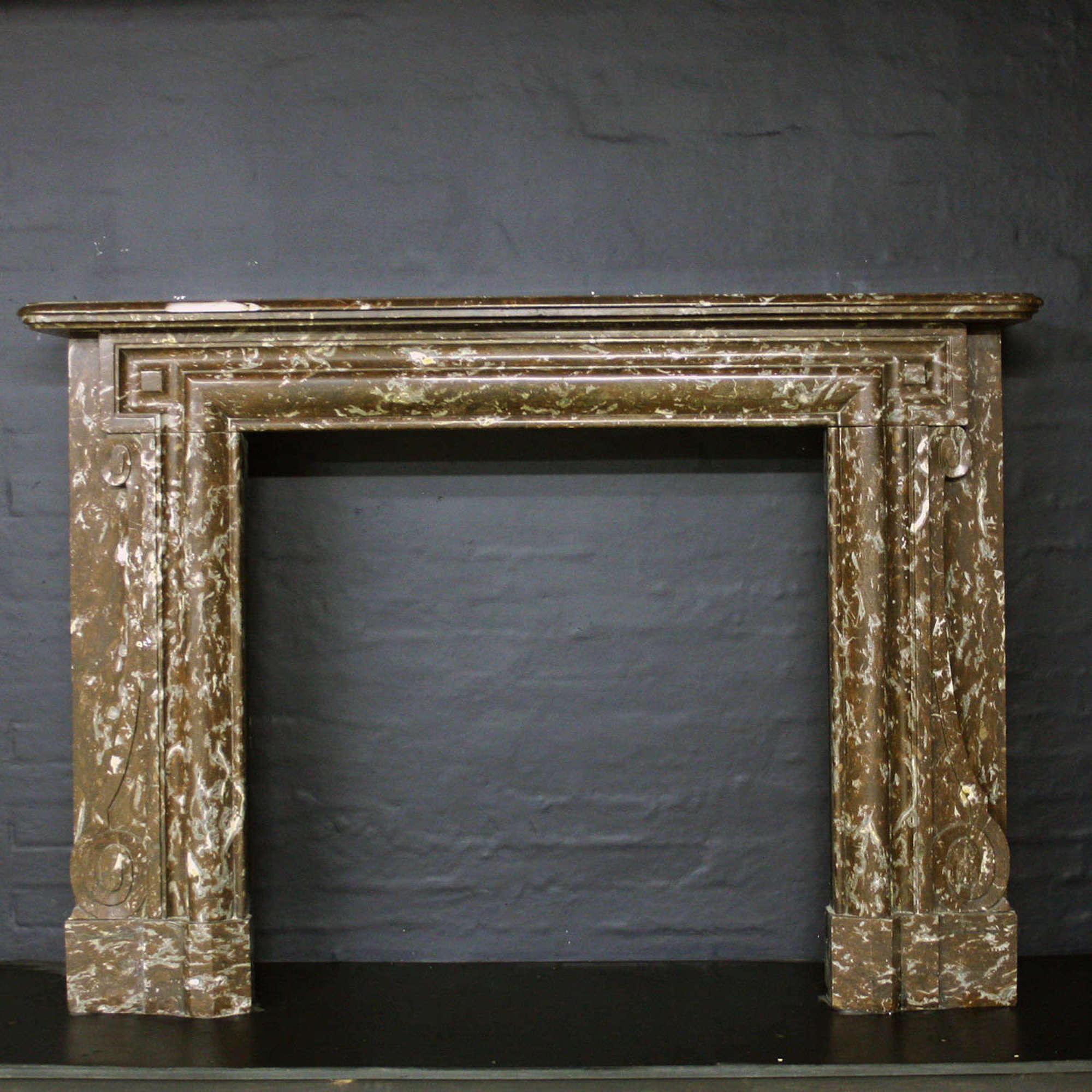A French Late 19th century chimneypiece