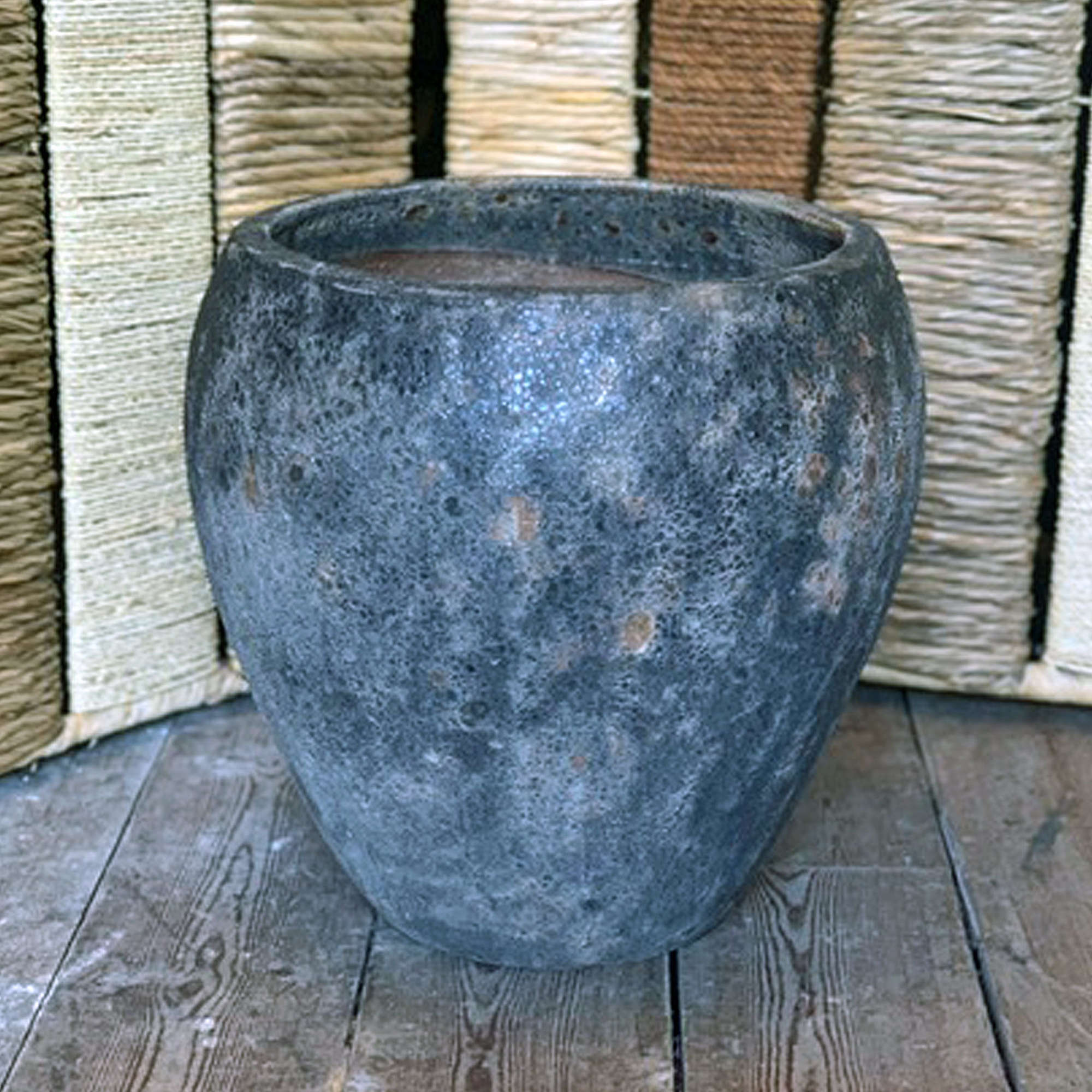 Textured Garden Pot