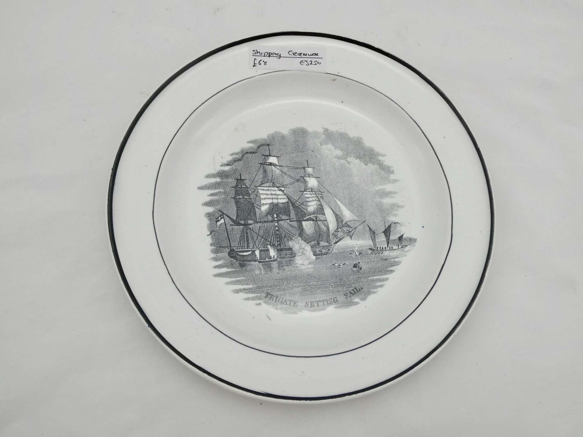Creamware Plate