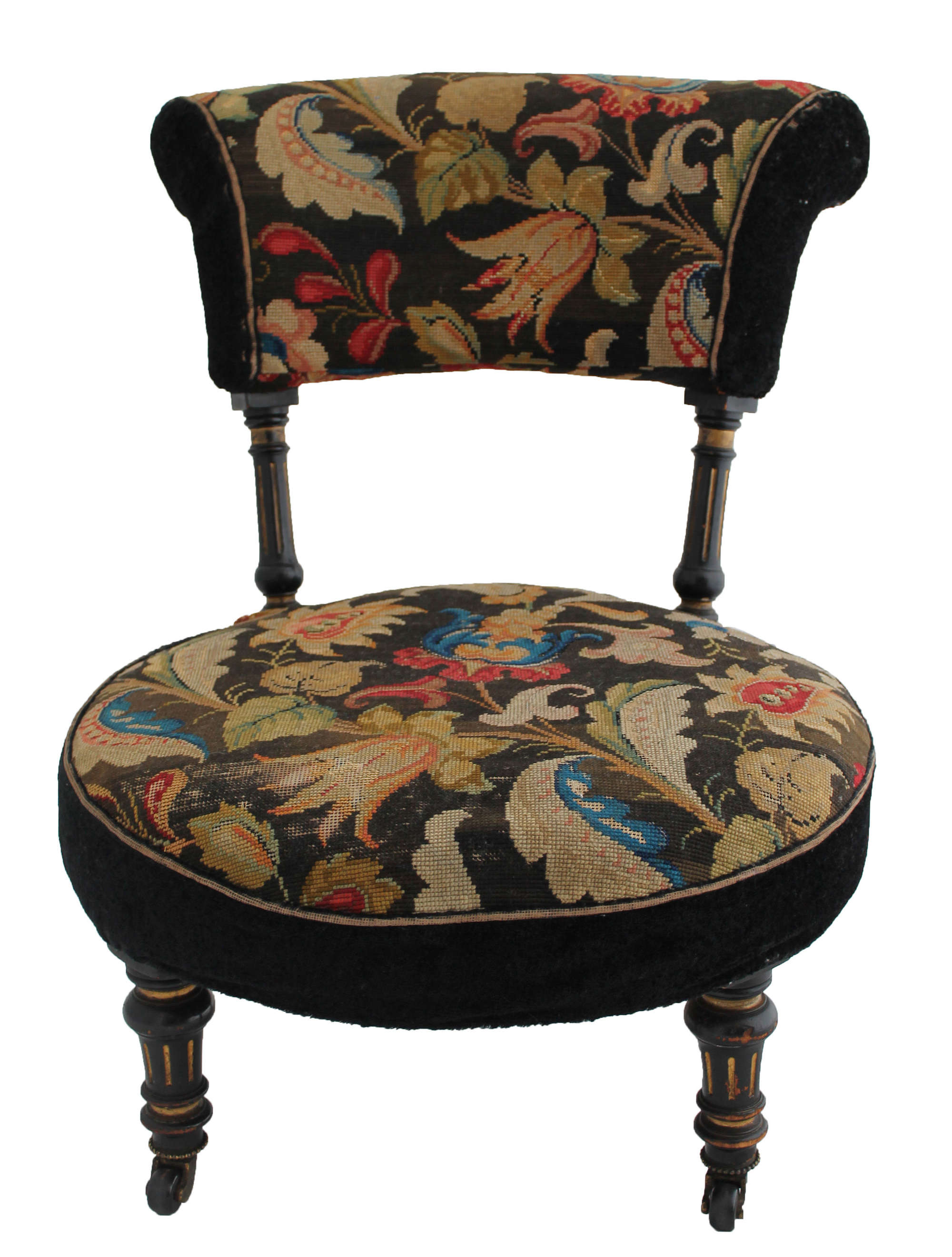 Victorian aesthetic period tub chair