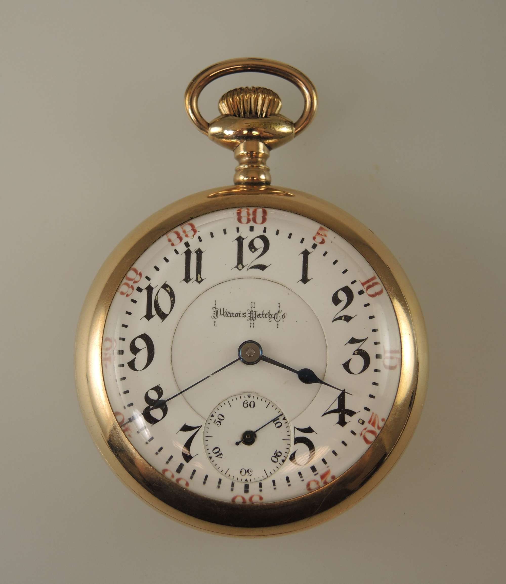 18 size 23 Jewel Illinois Bunn Special pocket watch c1908