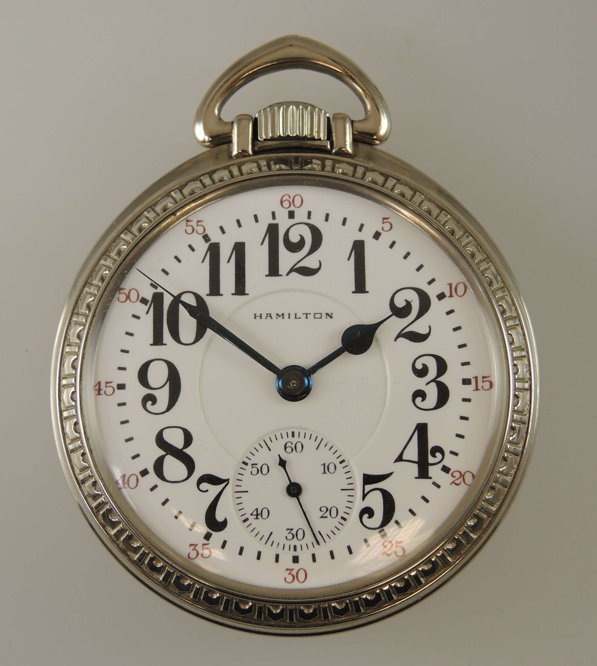 16S 21J Hamilton 992E pocket watch c1936
