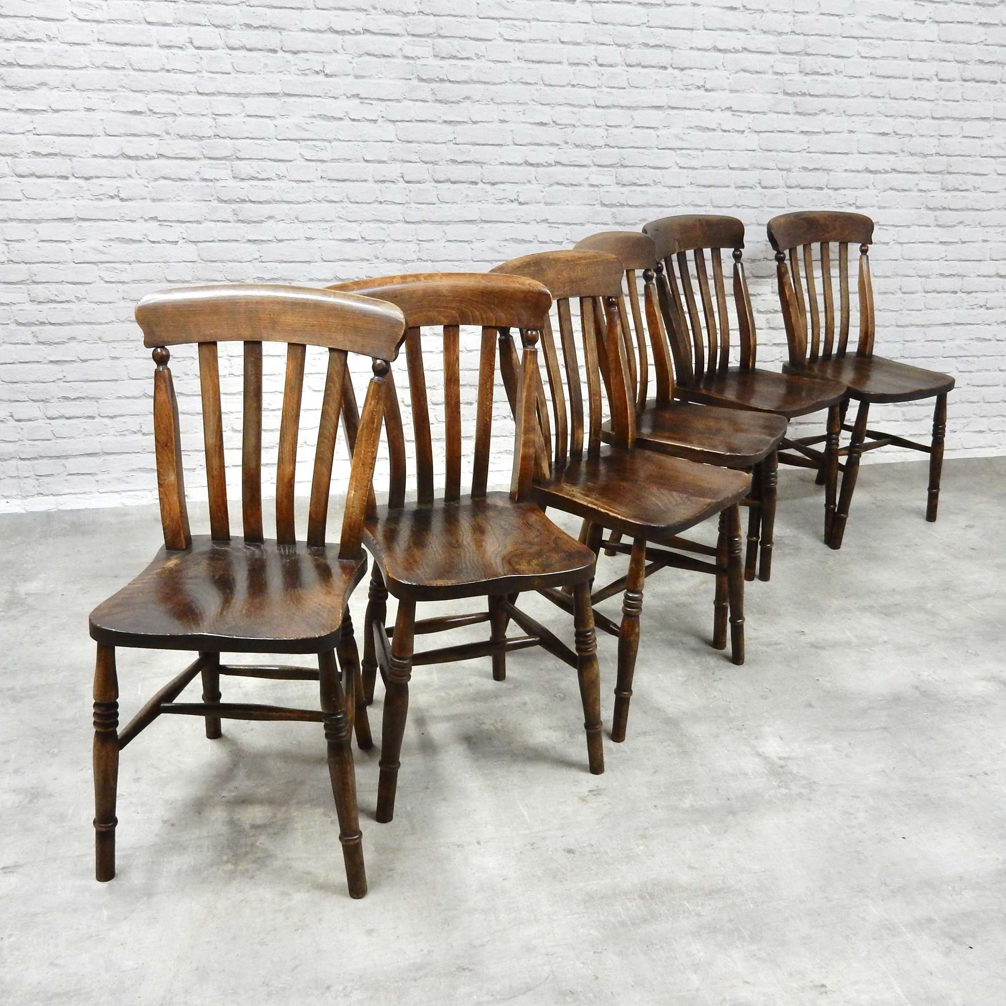 Vintage Windsor Kitchen Chairs