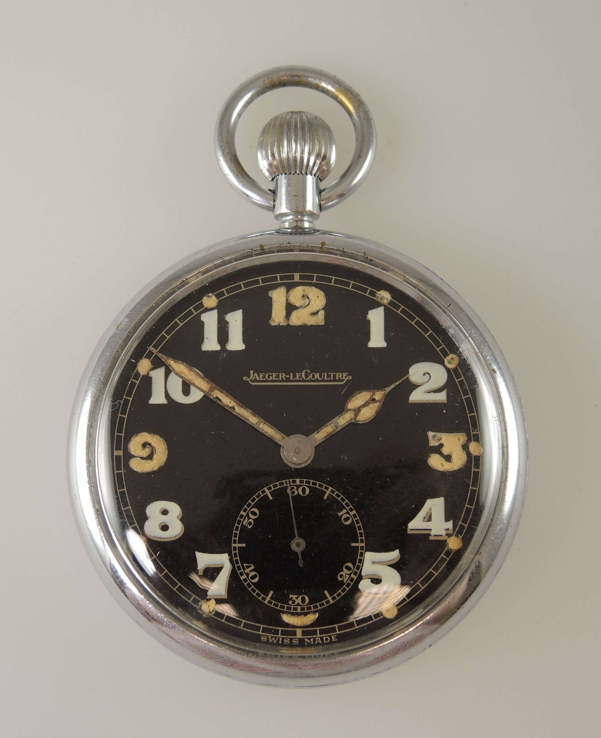 Jaeger-Le-Coultre military pocket watch c1940