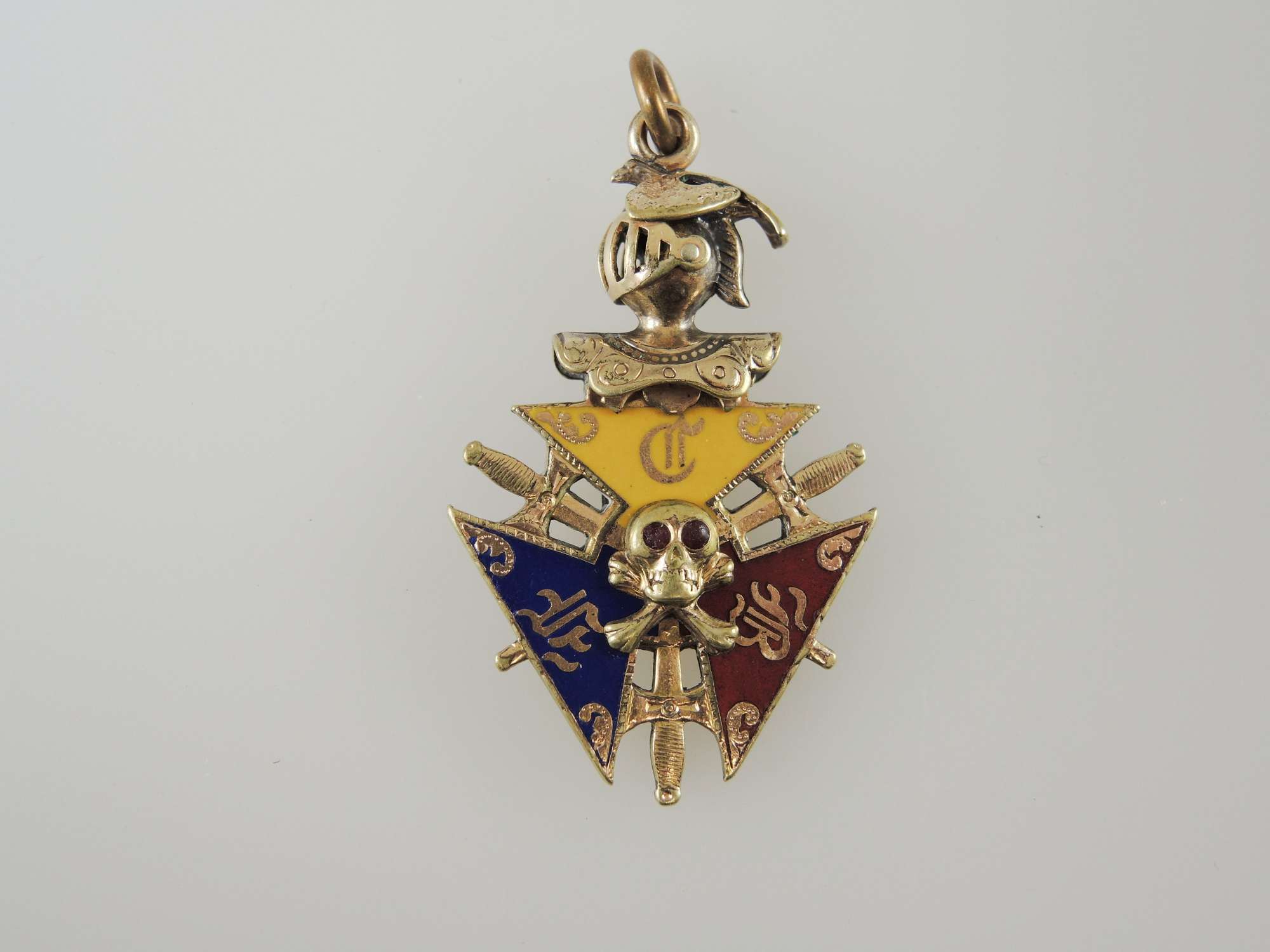 Gold Filled and Masonic Fob. Circa 1920