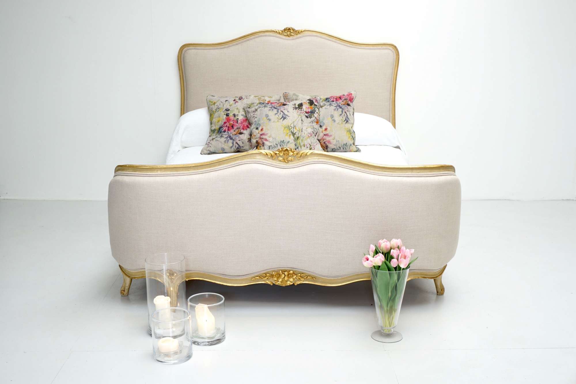 Demi Corbeille French Double Bed
