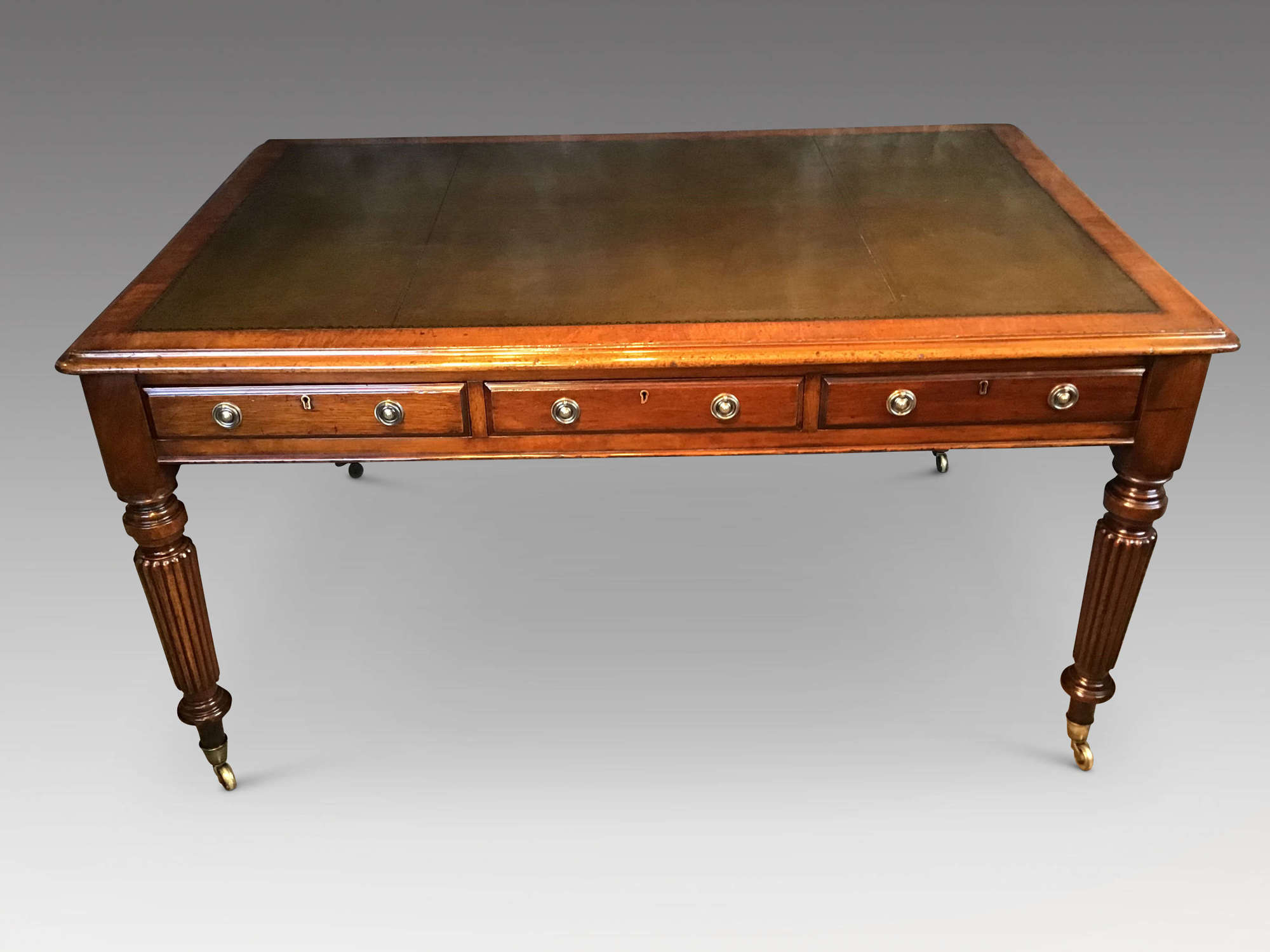 19th century partners writing table