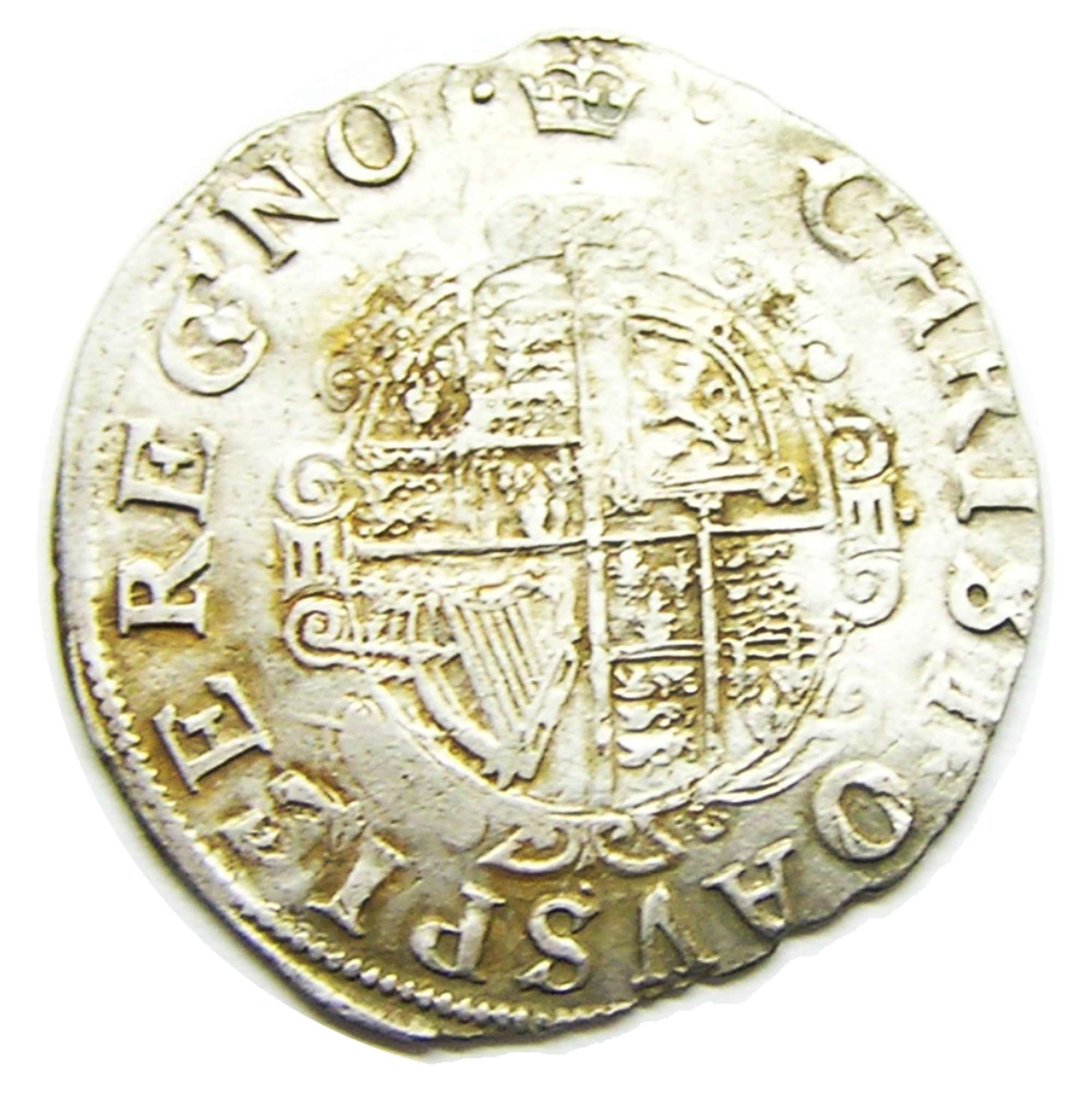 King Charles I Silver Shilling