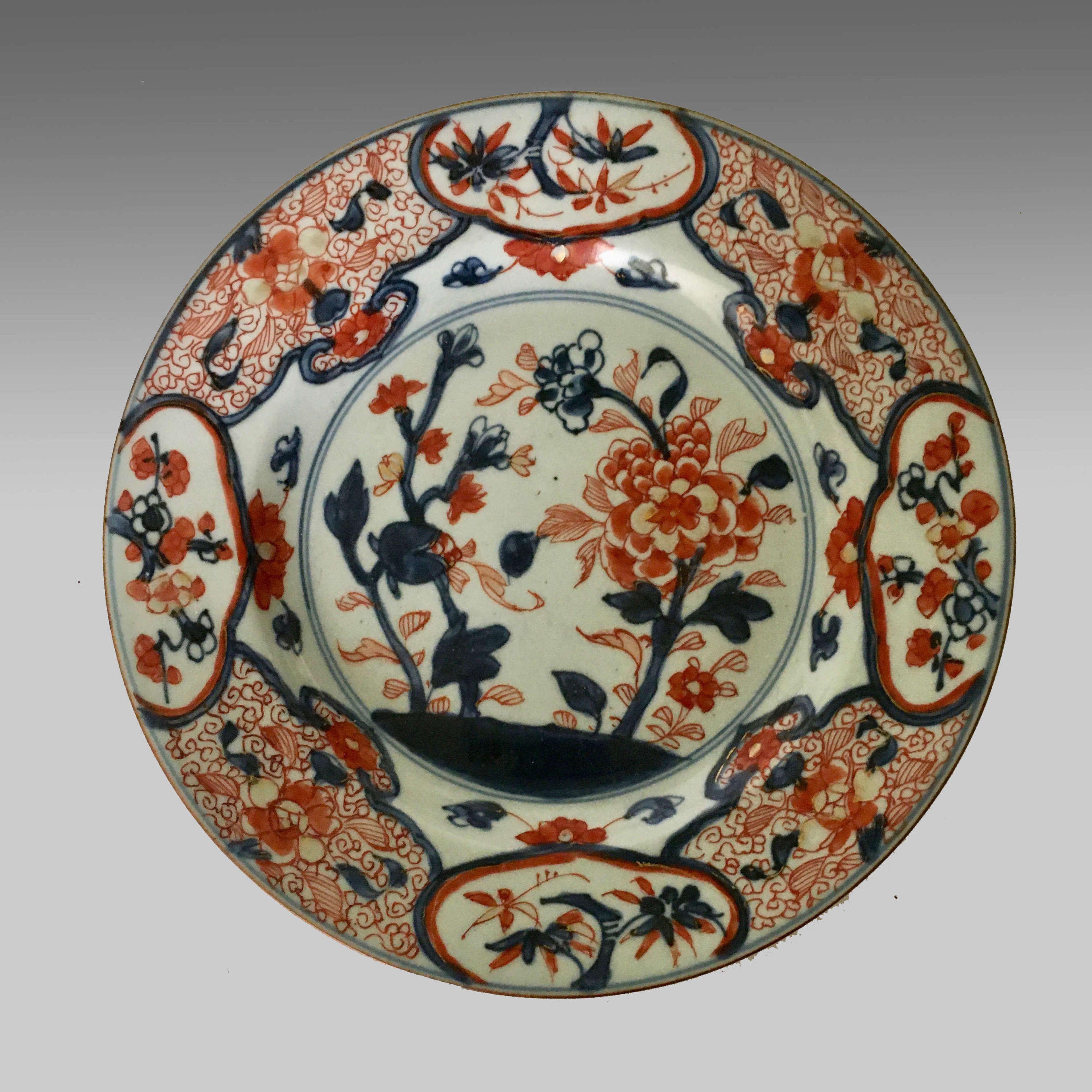 \u4e2d\u56fd\u4f0a\u7281\u74f7\u5668 . Free shipping Antique chinese porcelain plate 18th century antique imari landscape plate \u4e2d\u56fd\u8336\u7897 18th century China Imari plate