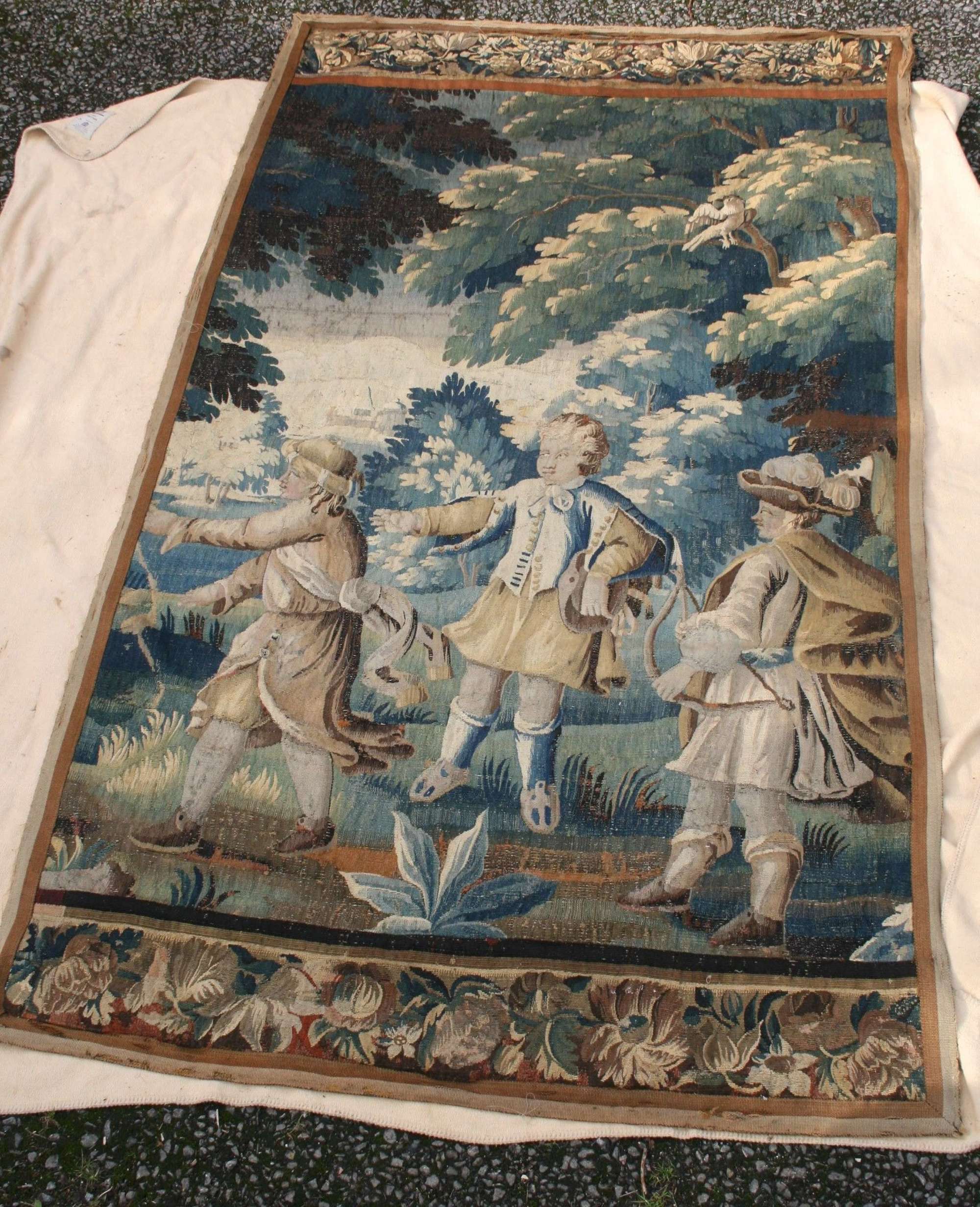 17th century french tapestry