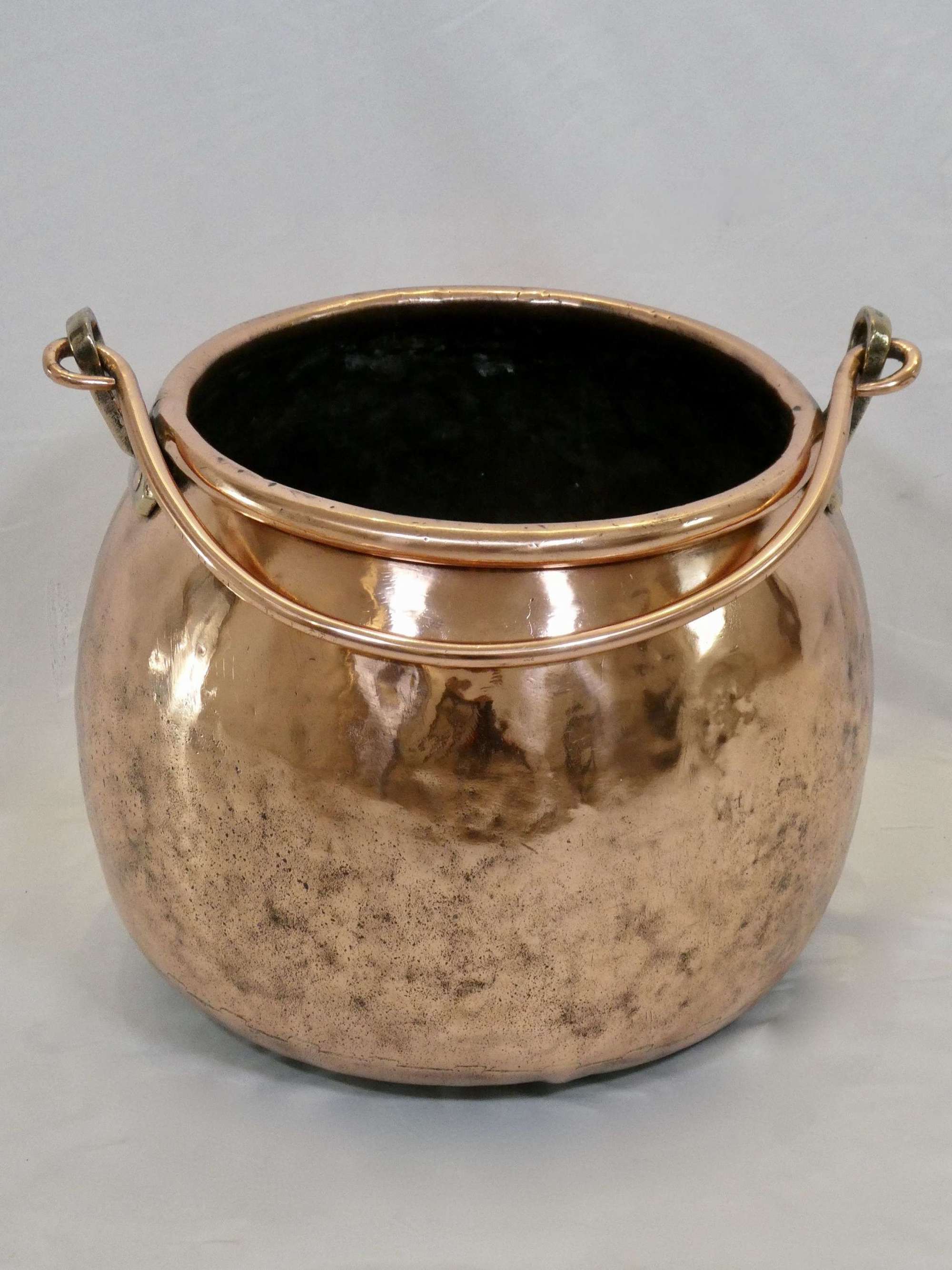 Large Victorian Copper Cauldron