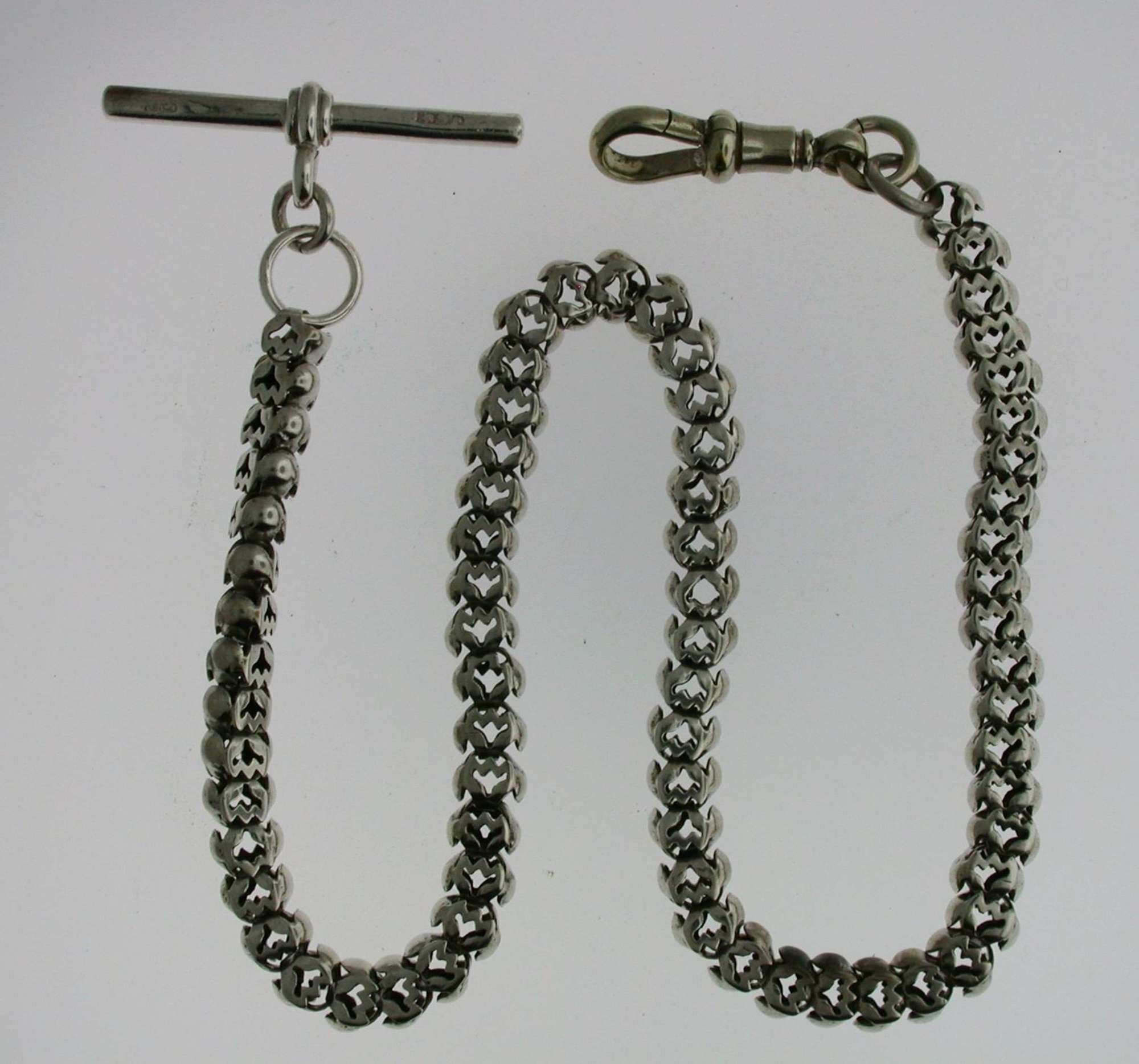 Silver Pocket Watch Chain (72)