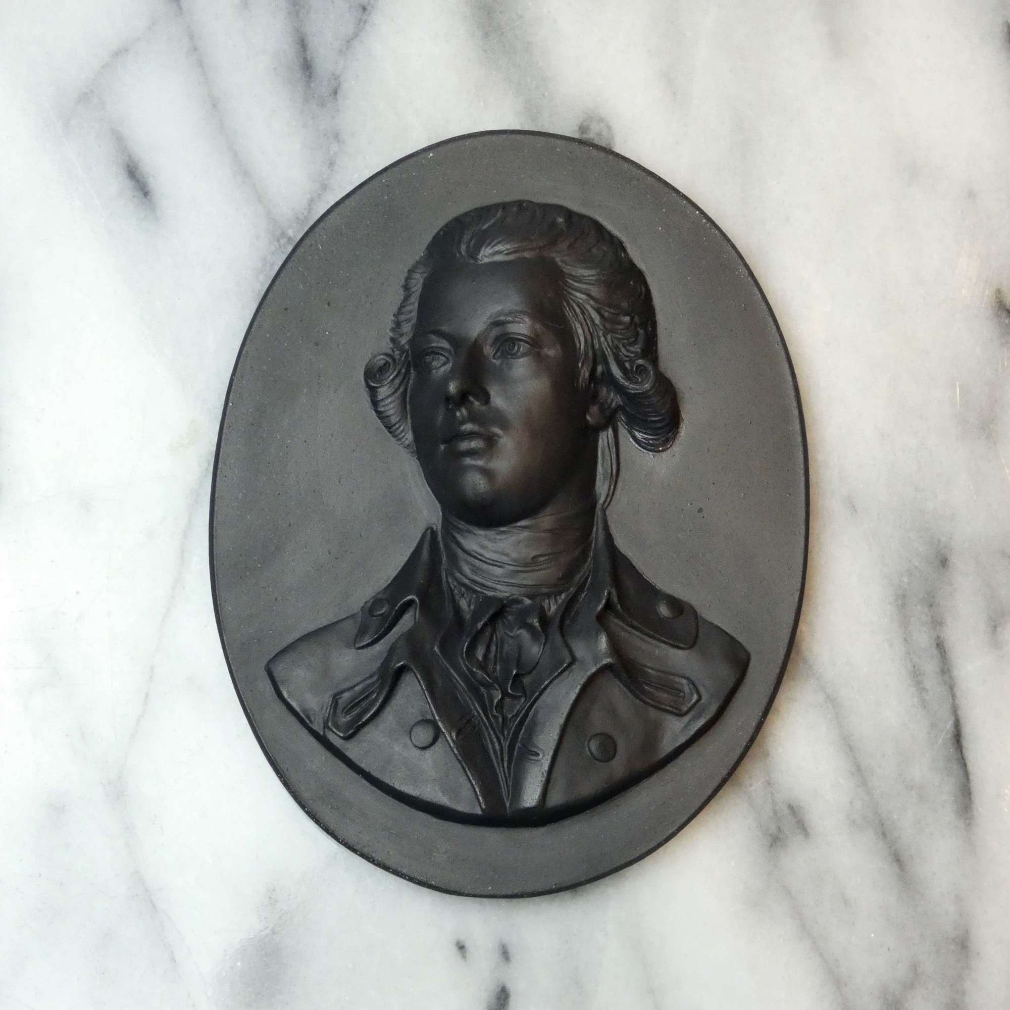 Portrait medallion of William Pitt