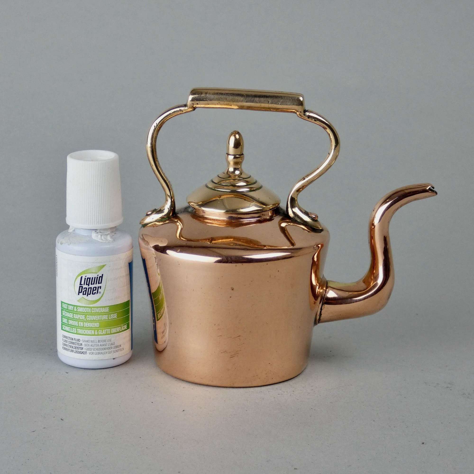 Miniature copper kettle
