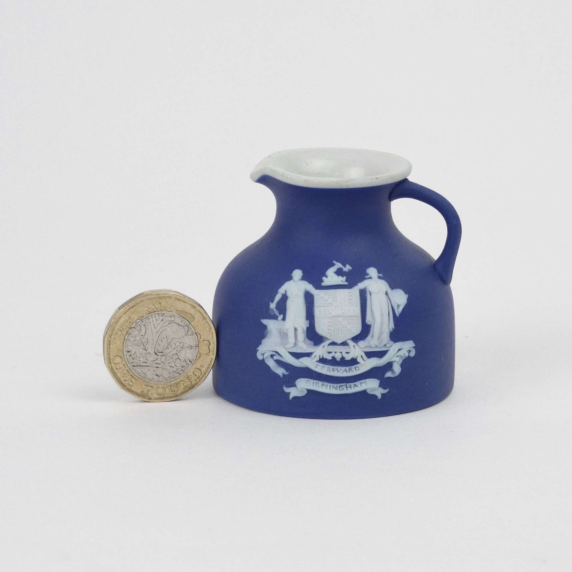 Miniature, armorial jug