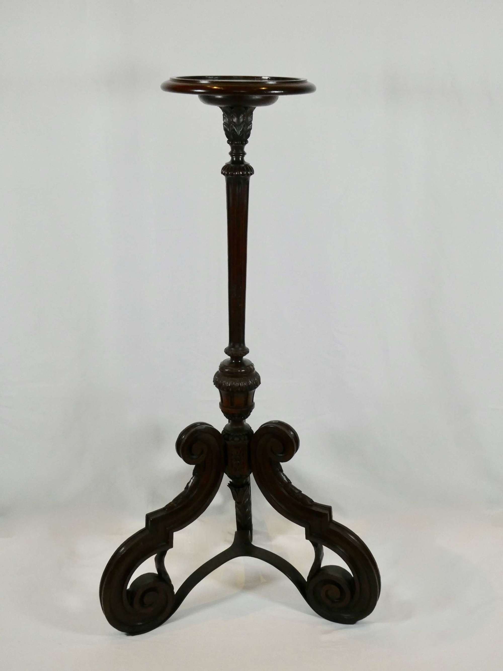 Early 19th Century French Walnut Candlestand