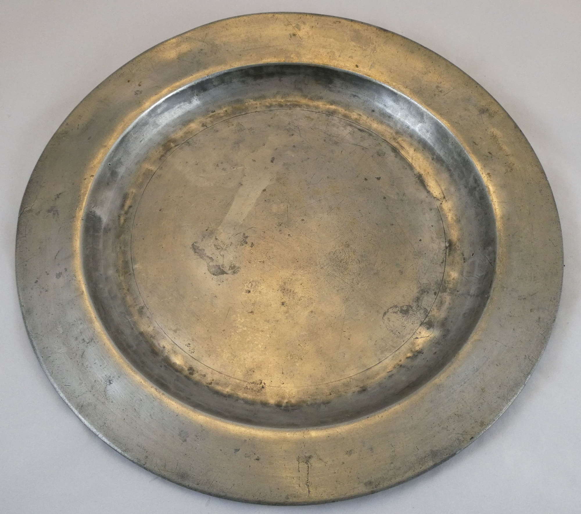 Late 18th Century Pewter Charger