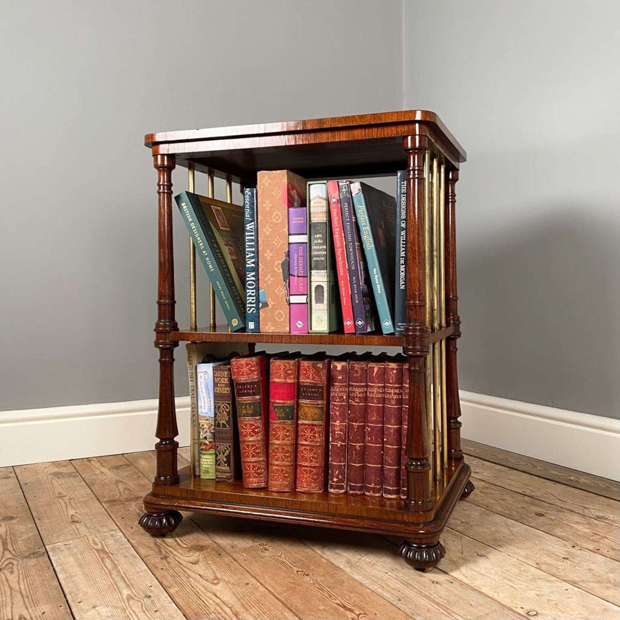George IV Gillows Rosewood Etagere