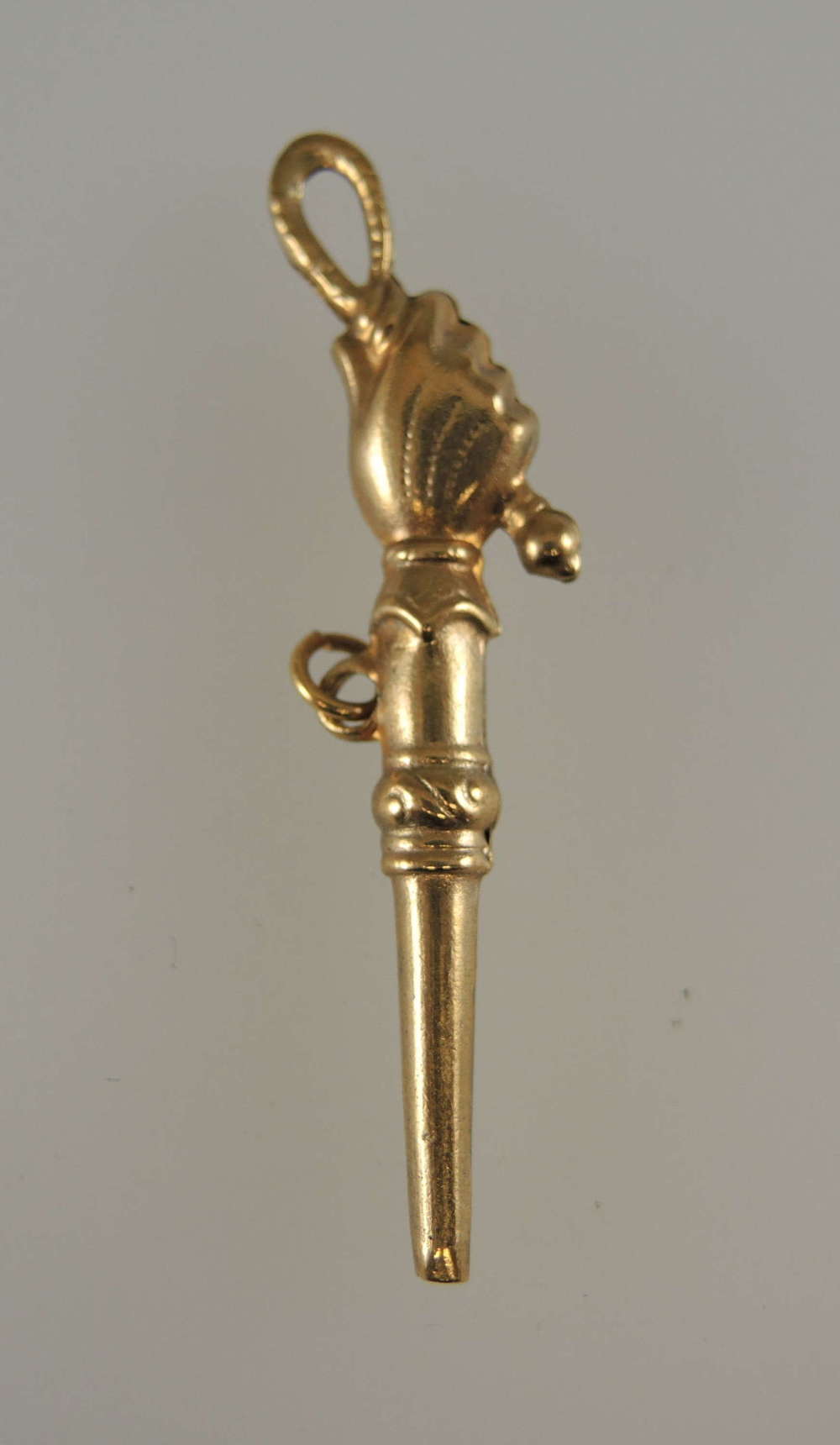 Gilt CROP Pocket watch key c1850
