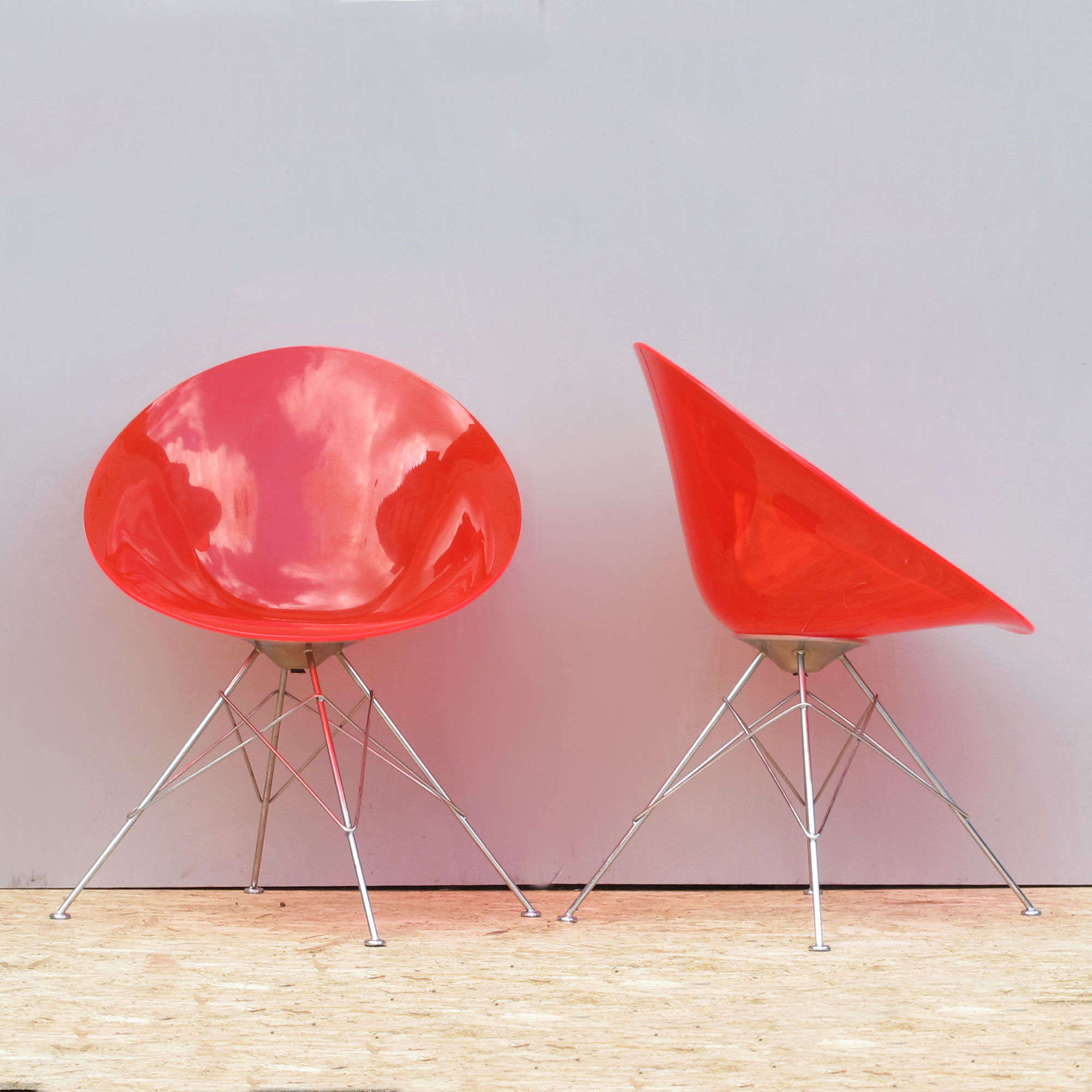 Philippe Starck Kartell Vintage Chairs.