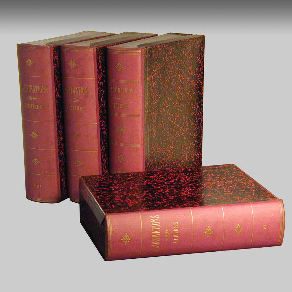 French filing boxes, circa 1880