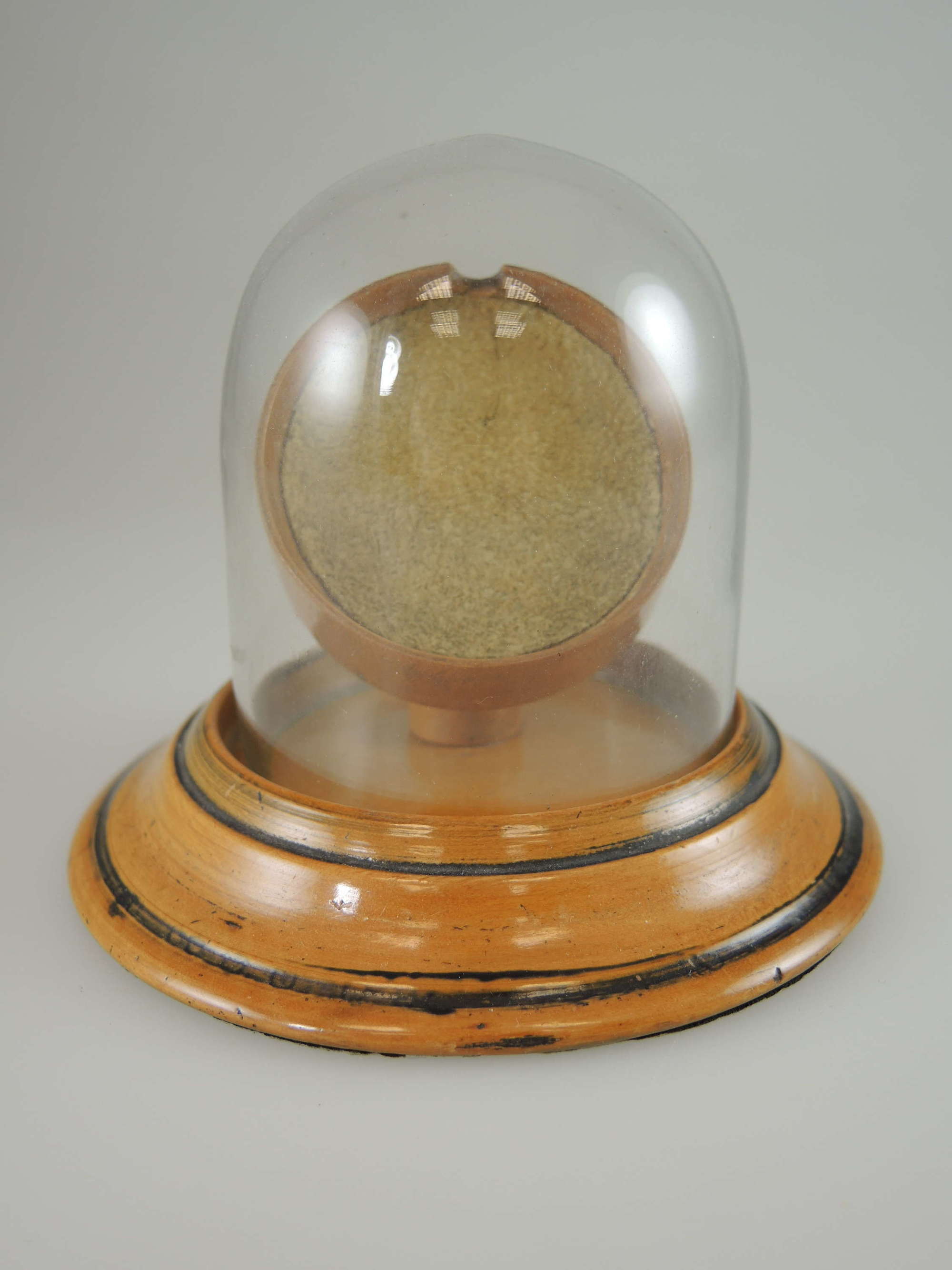 Glass Dome Watch Stand. c1900