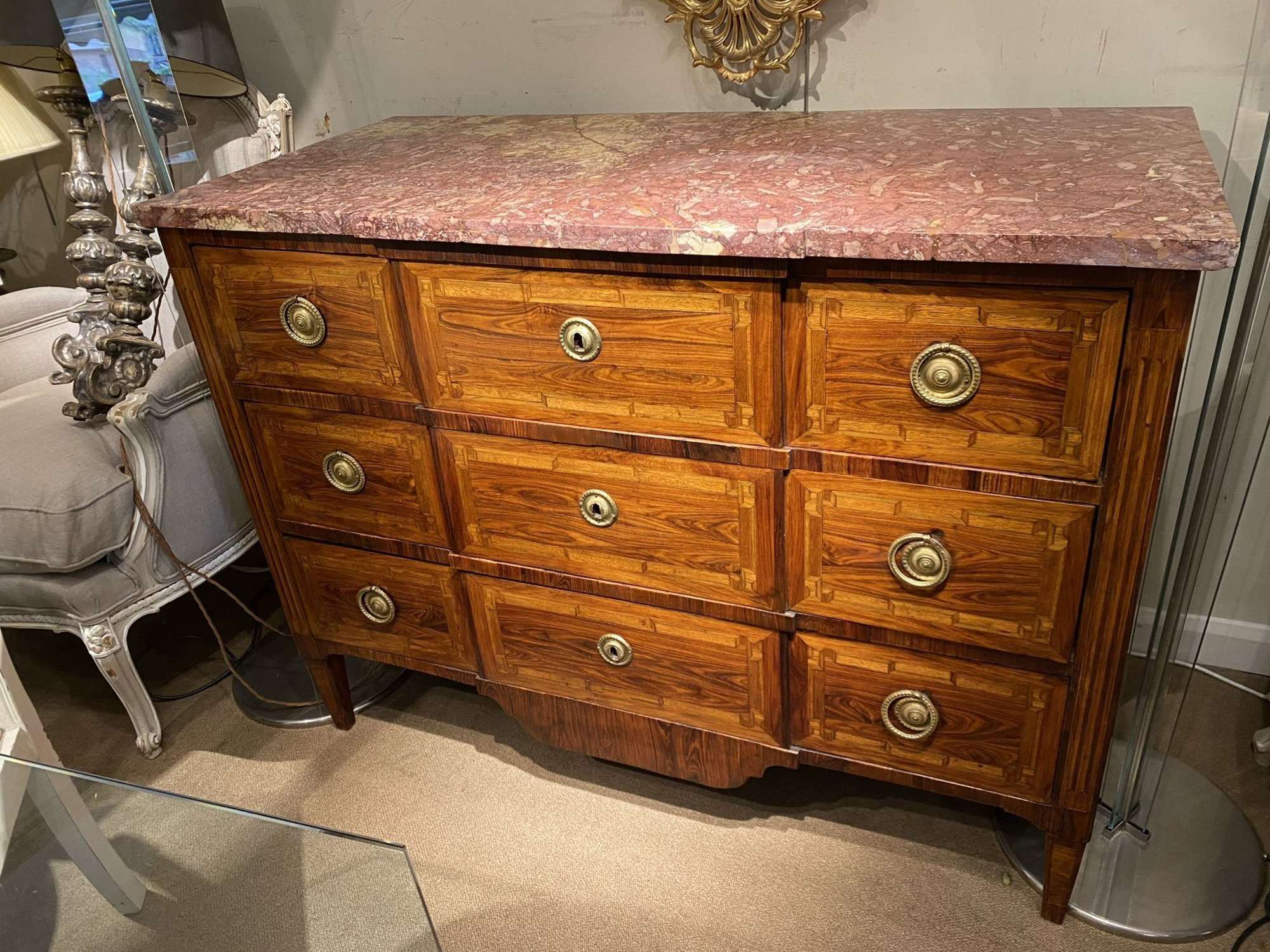 18th Century Transitional Commode