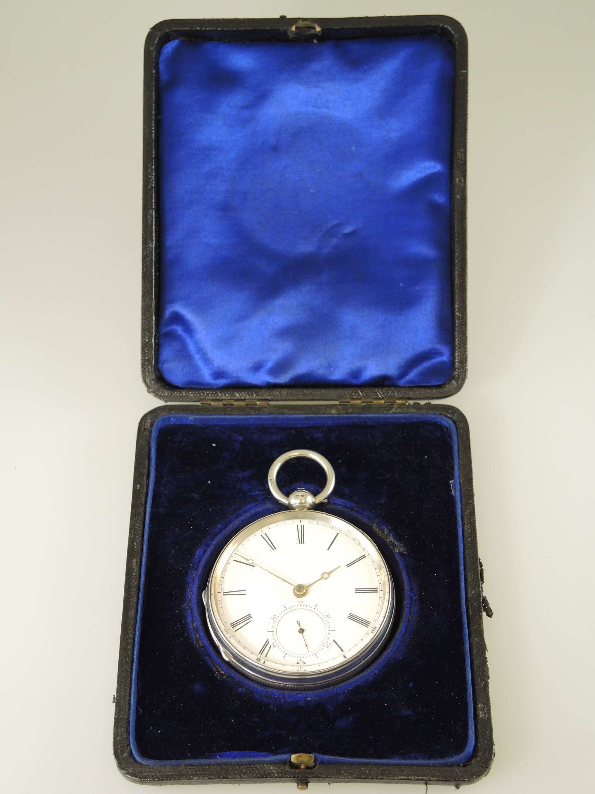 Pristine large English silver fusee by Adams, London 1892