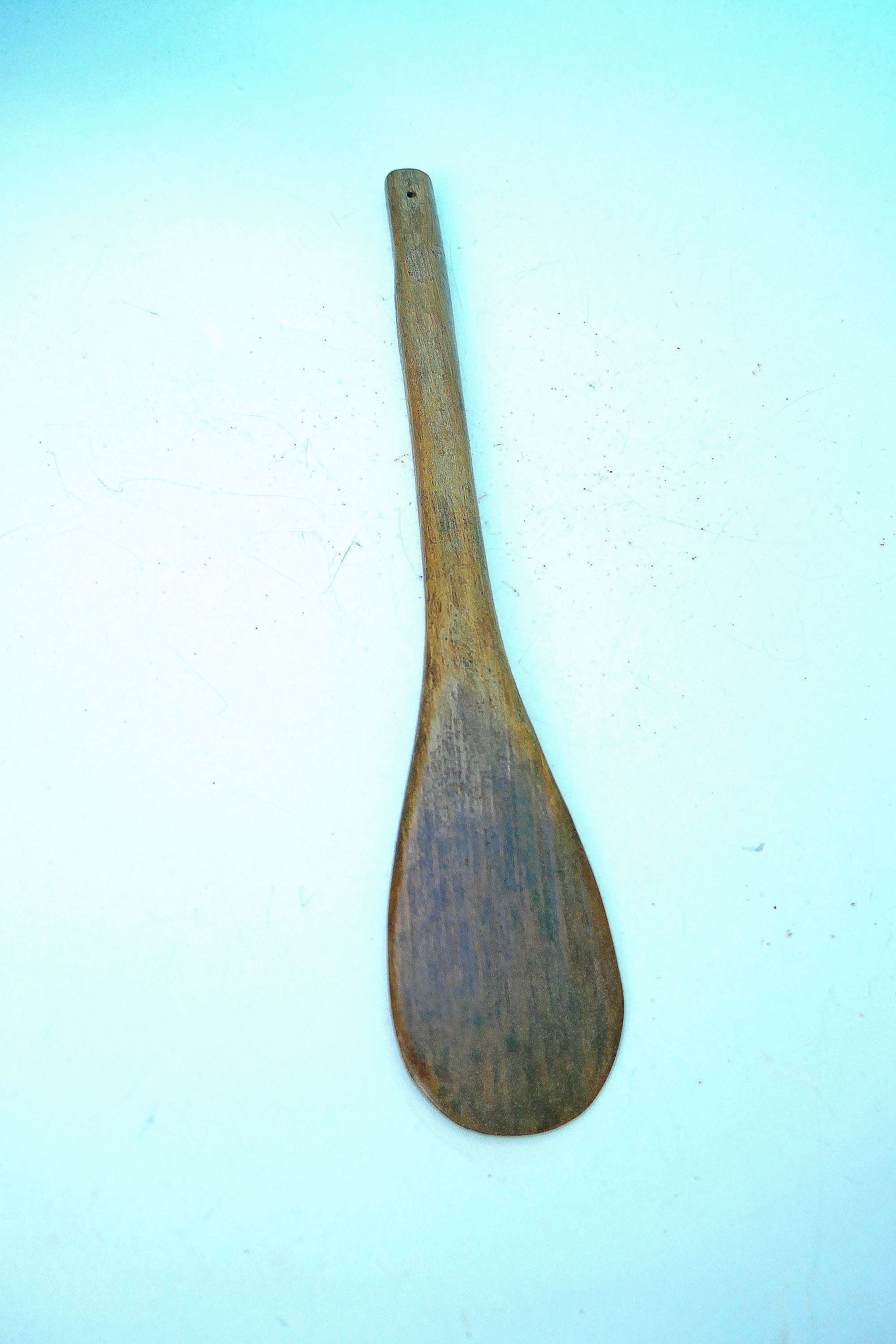 Antique Treen 19thc Beech Dairy Ladle Stamped Down St - Piccadilly