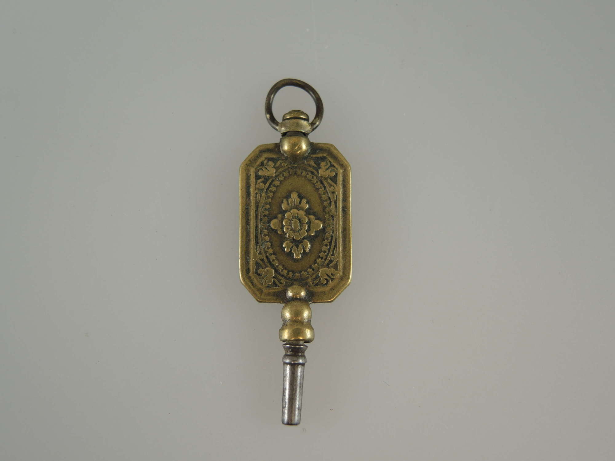 Early French pocket watch key c1810