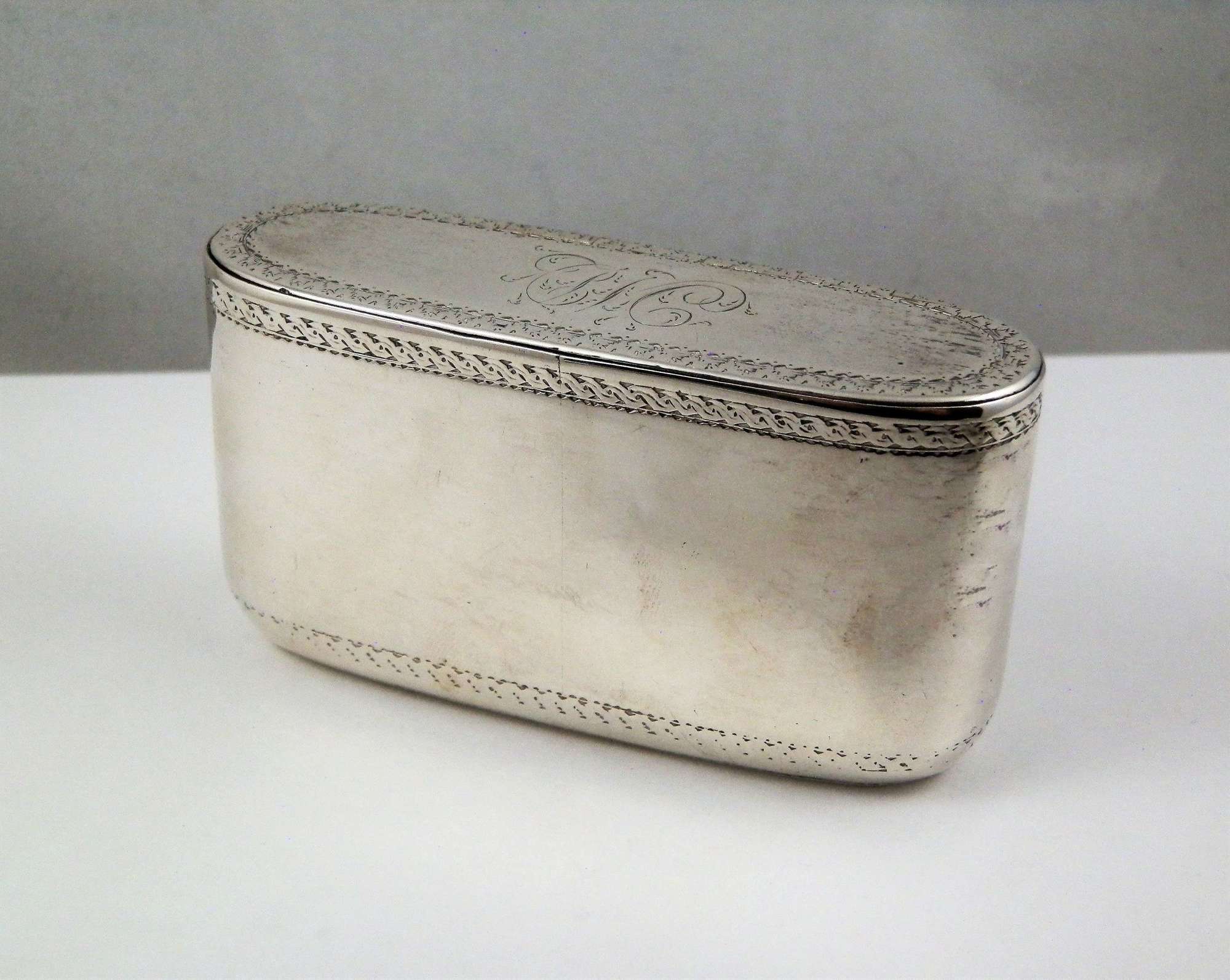 George III silver snuff box, by George Cowles, London 1781