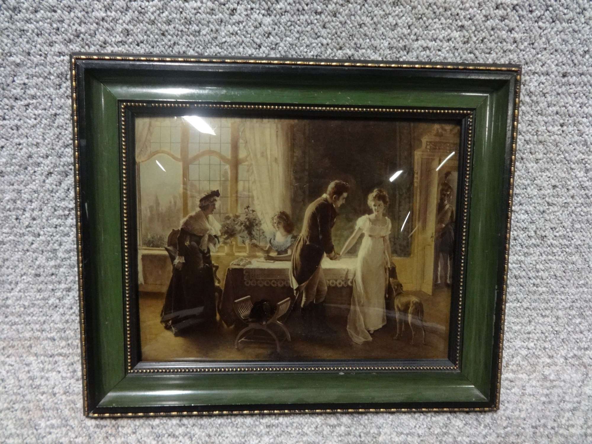 C19th Chrystoleum Of A Courtship