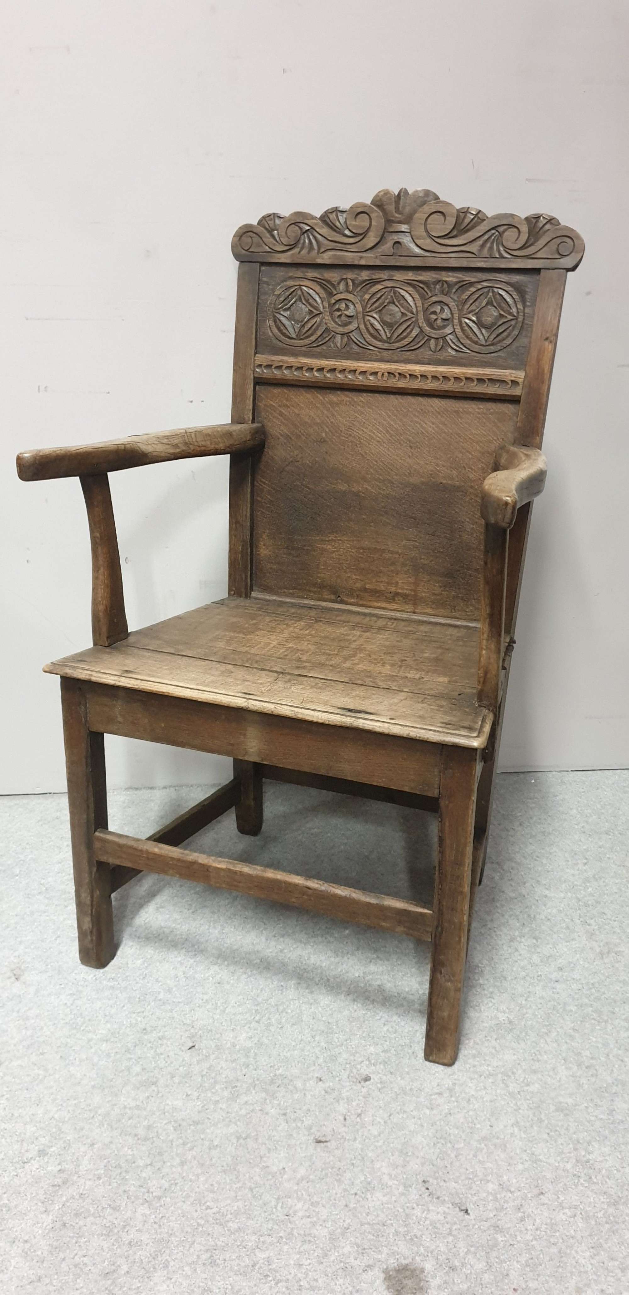Period Oak Wainscot Chair