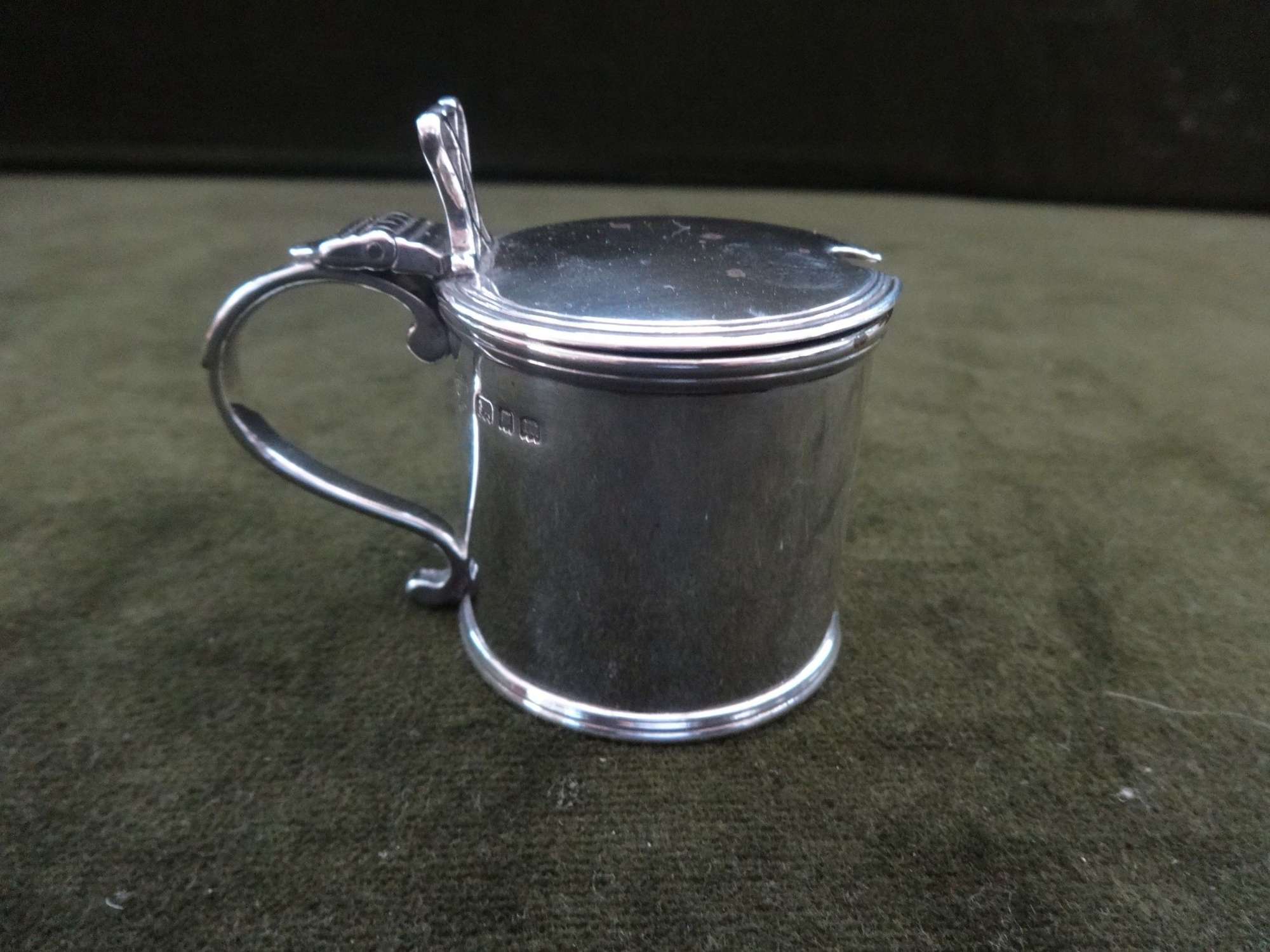 Silver Mustard Pot London 1927