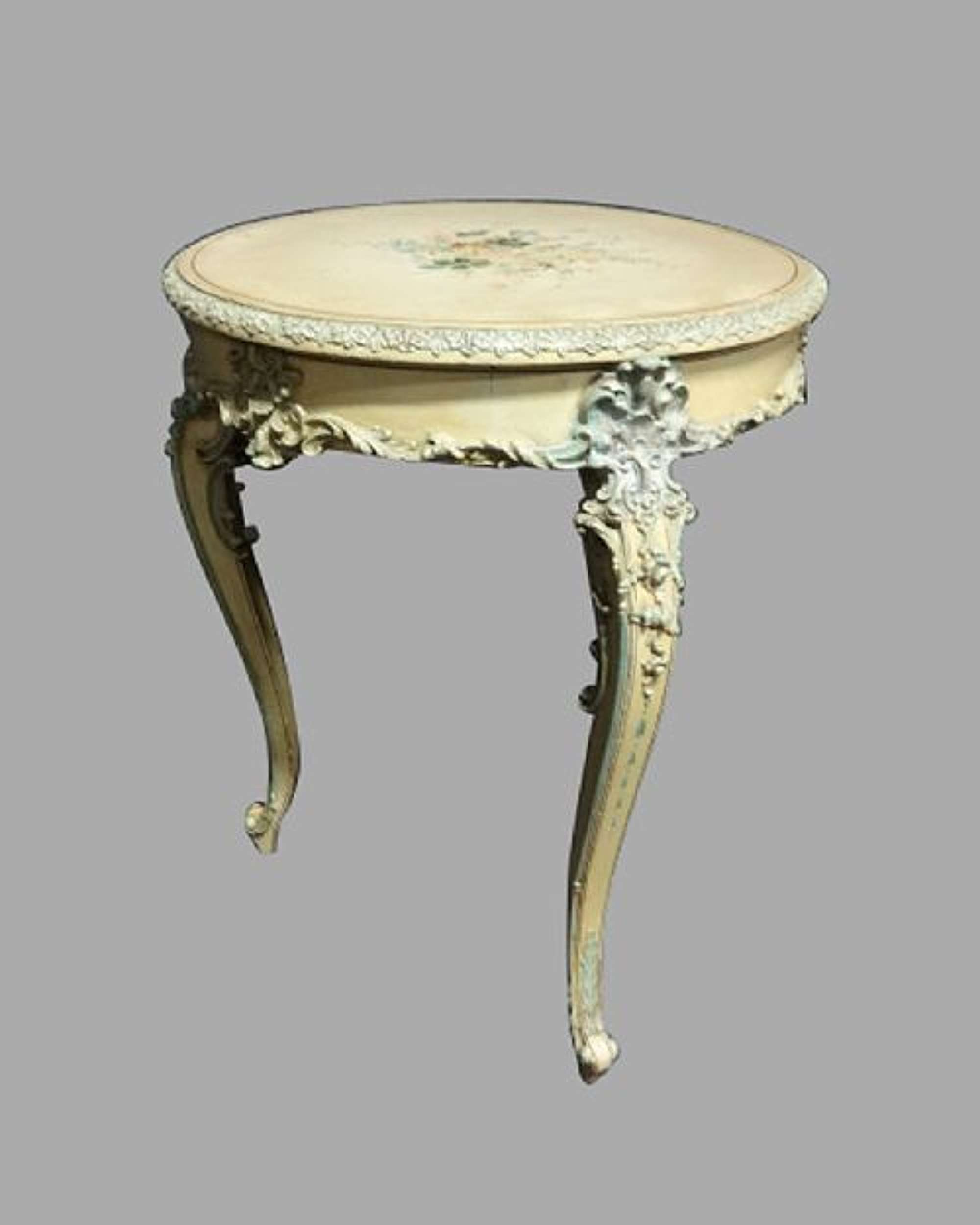 Very Good Original Painted Occasional Table
