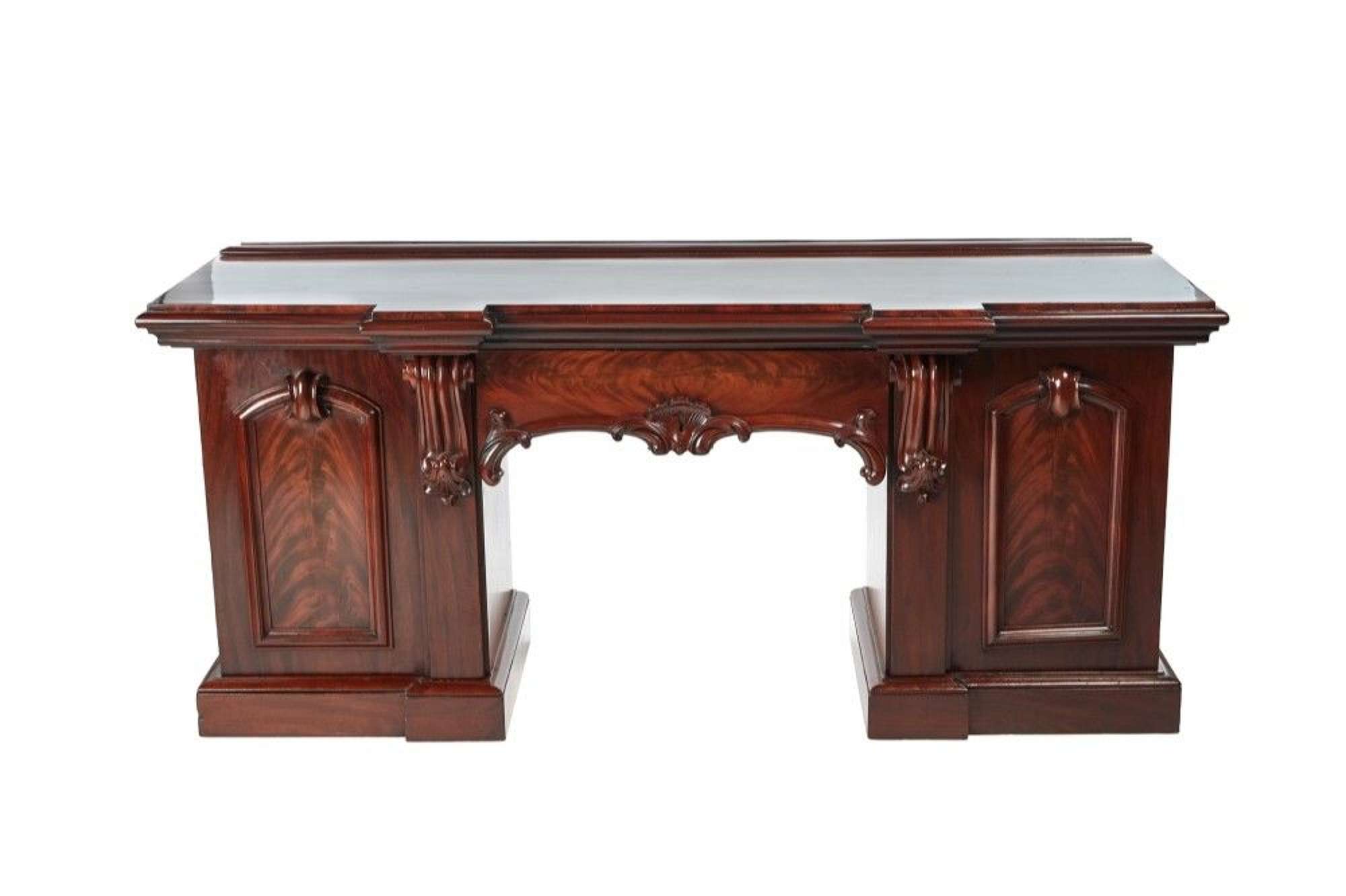 Fantastic Quality Victorian Carved Mahogany Antique Sideboard