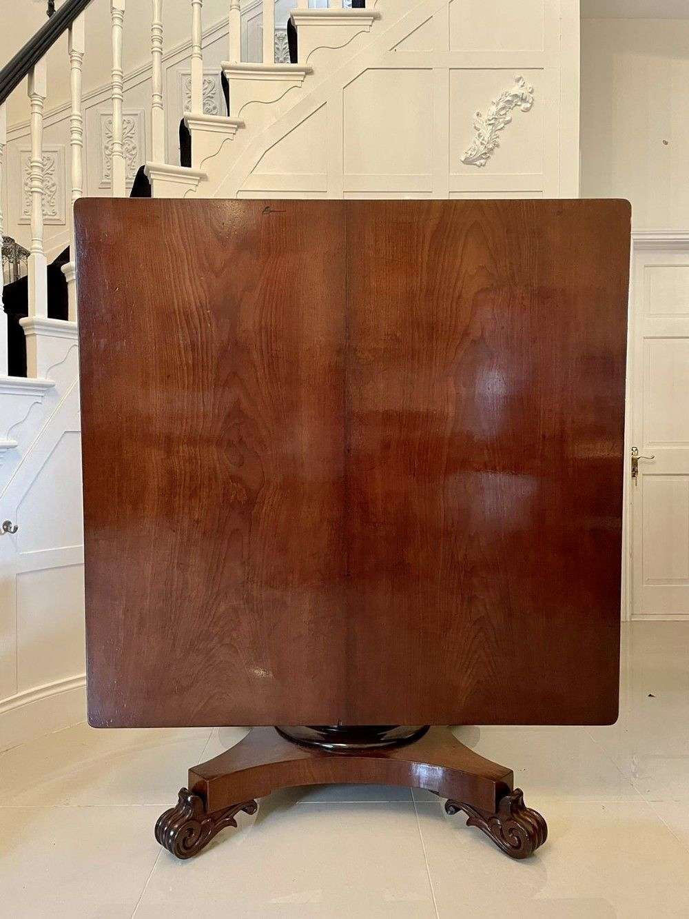 Large Quality Antique William Iv Centre Table