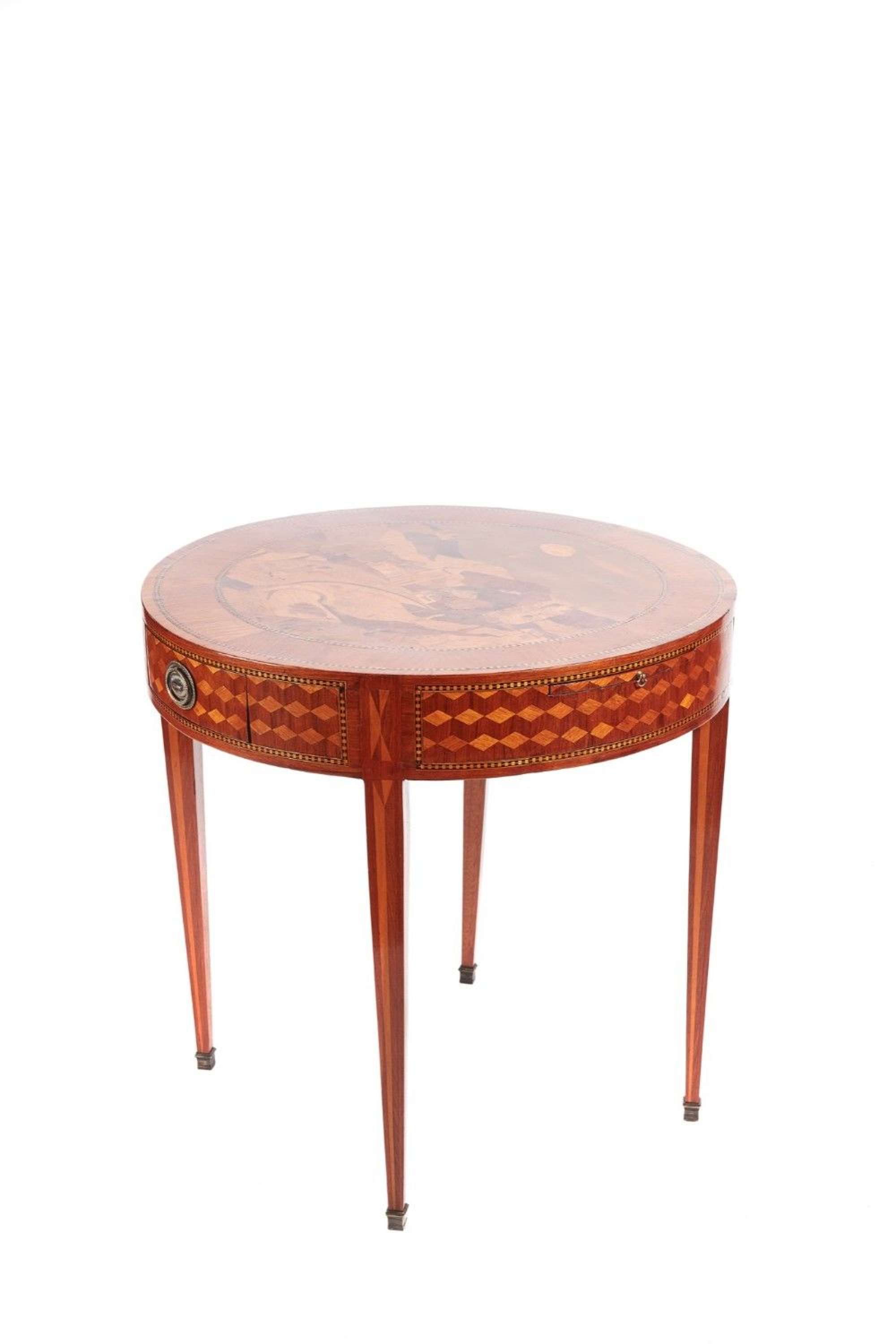 Magnificent  Antique Inlaid Satinwood Centre Table