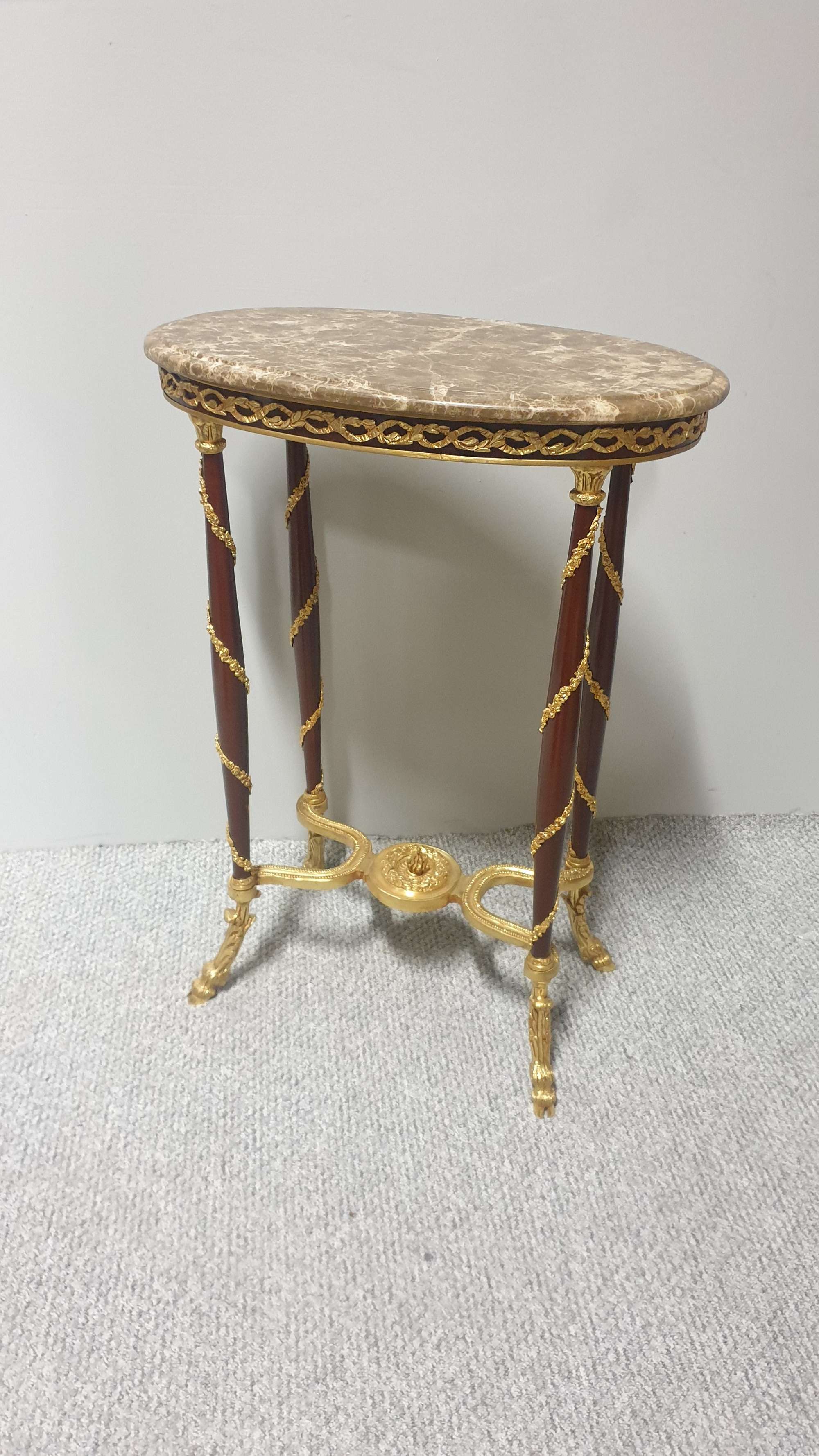 Superb Ormolu Mounted Occasional Lamp Table