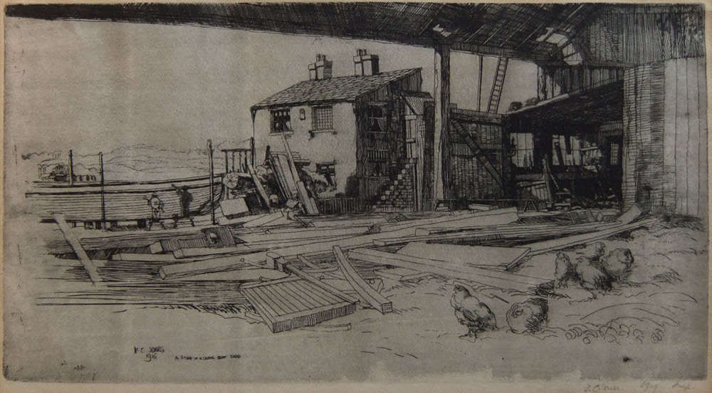 Fred Cecil Jones - "A Study of a Canal Boatyard"
