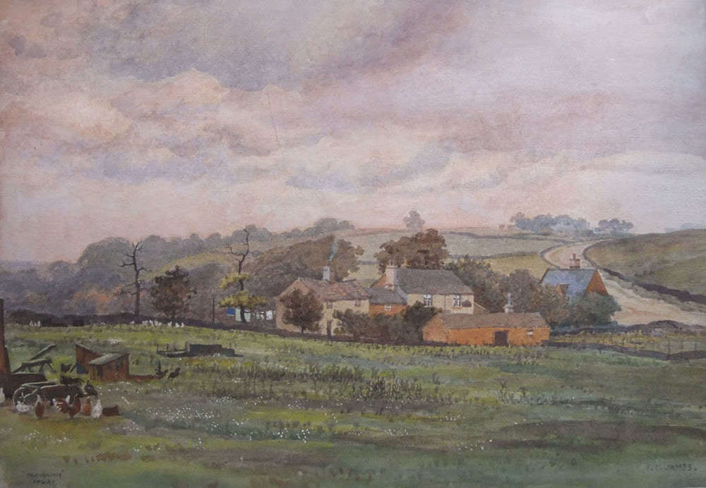 Fred Cecil Jones R.B.A. - "Ravenscliffe, Fagley"