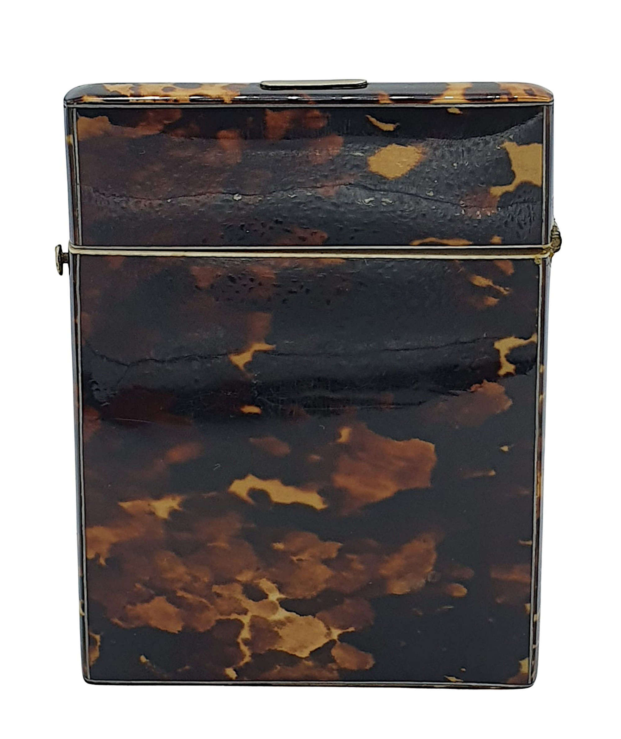 A Very Collectible 19th Century Tortoise Shell Card Case