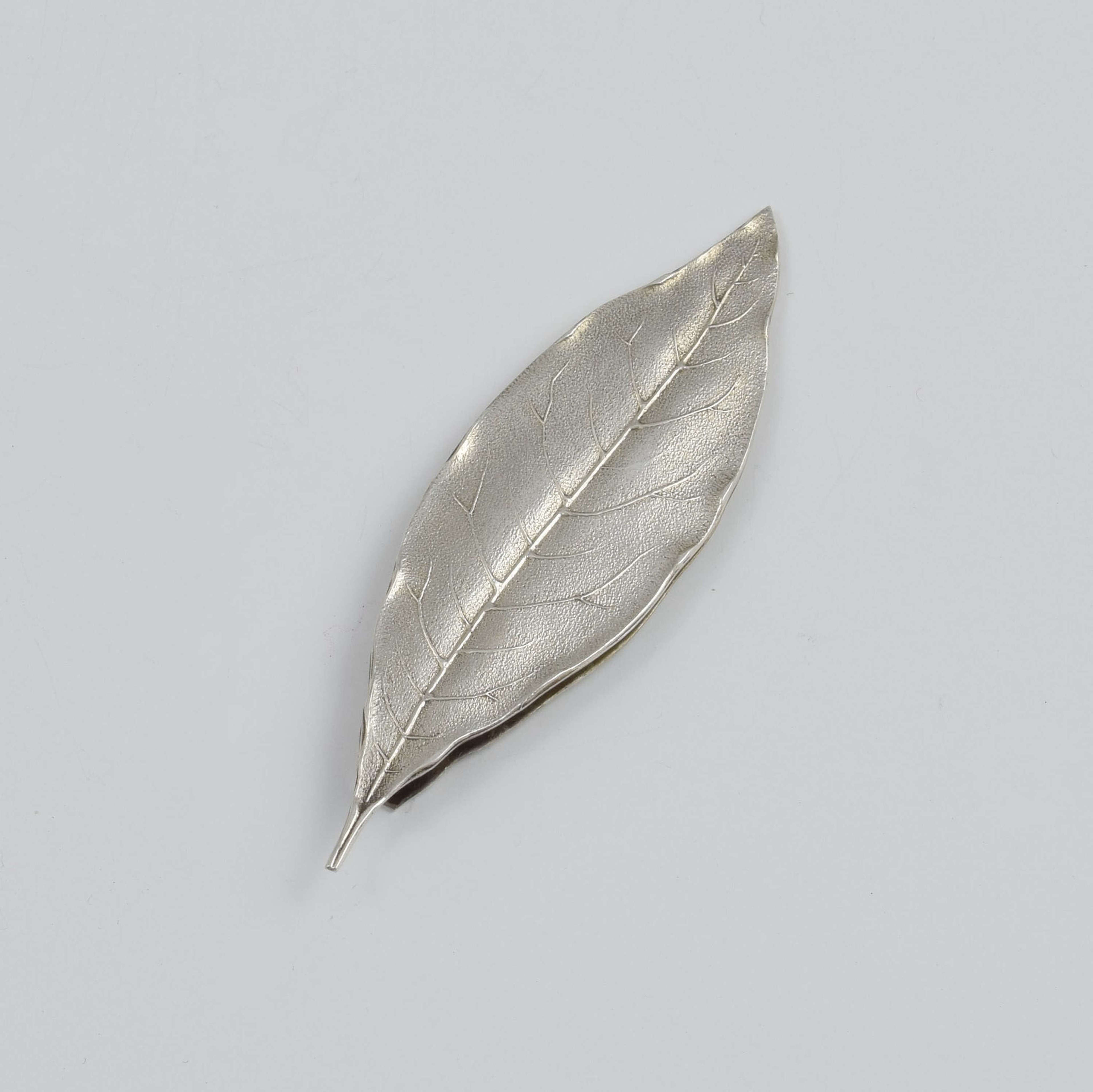 Vintage Tiffany & Co. Sterling Silver Leaf Bookmark