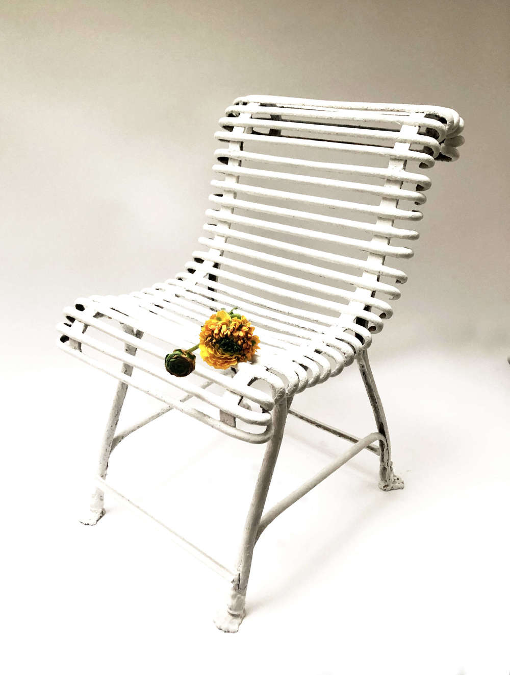 A single small 19th c French Arras Chair - c 1890
