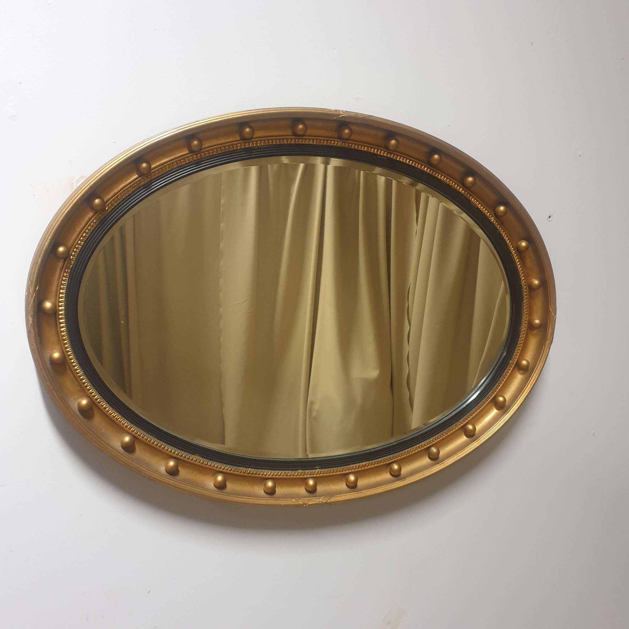 Regency Gilt Antique Mirror