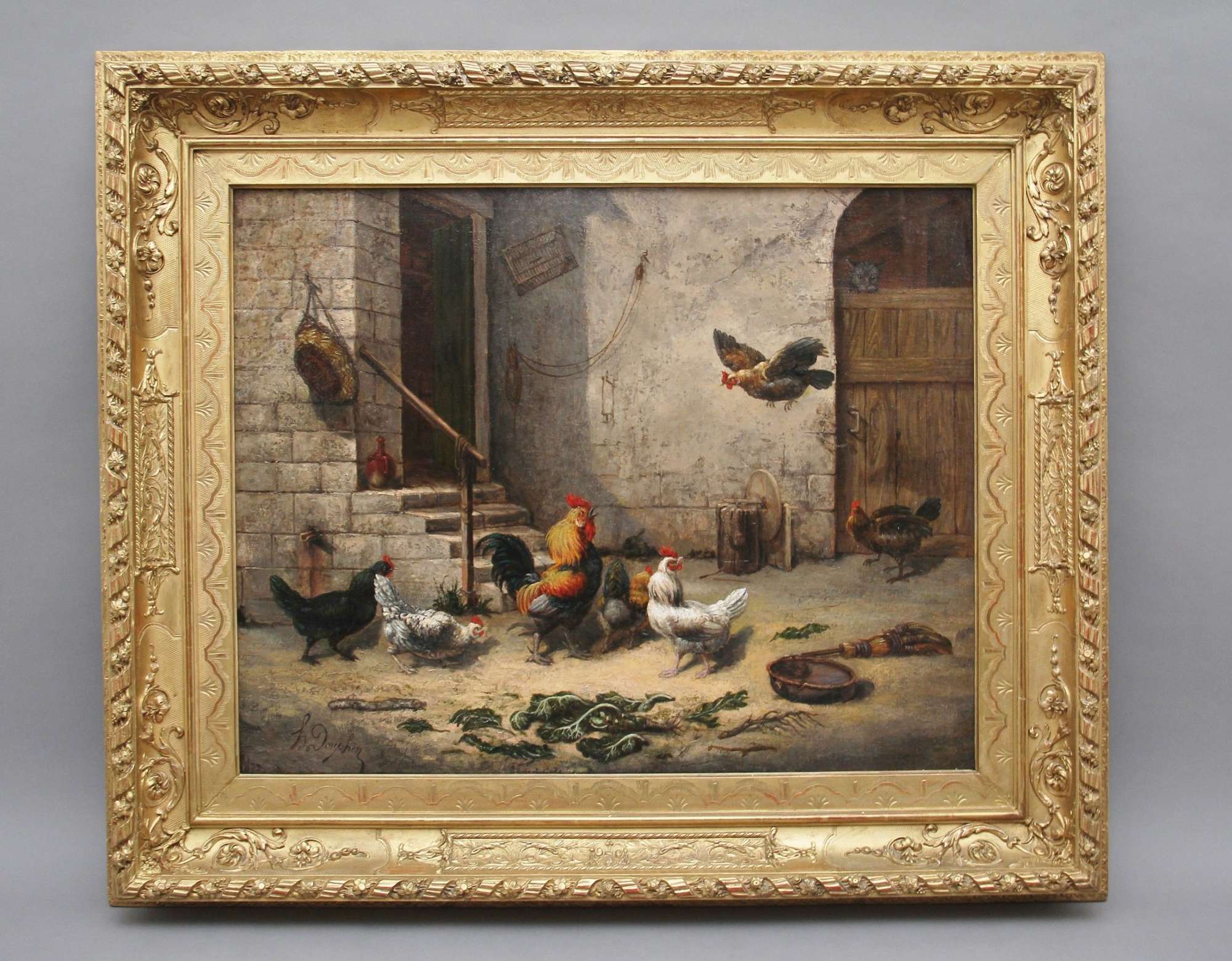 19th Century Fine Quality Oil Painting