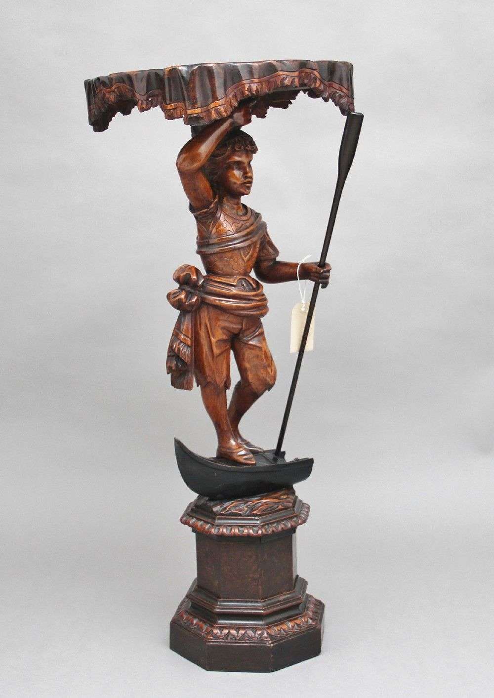 Early 19th Century Venetian Figure Stand