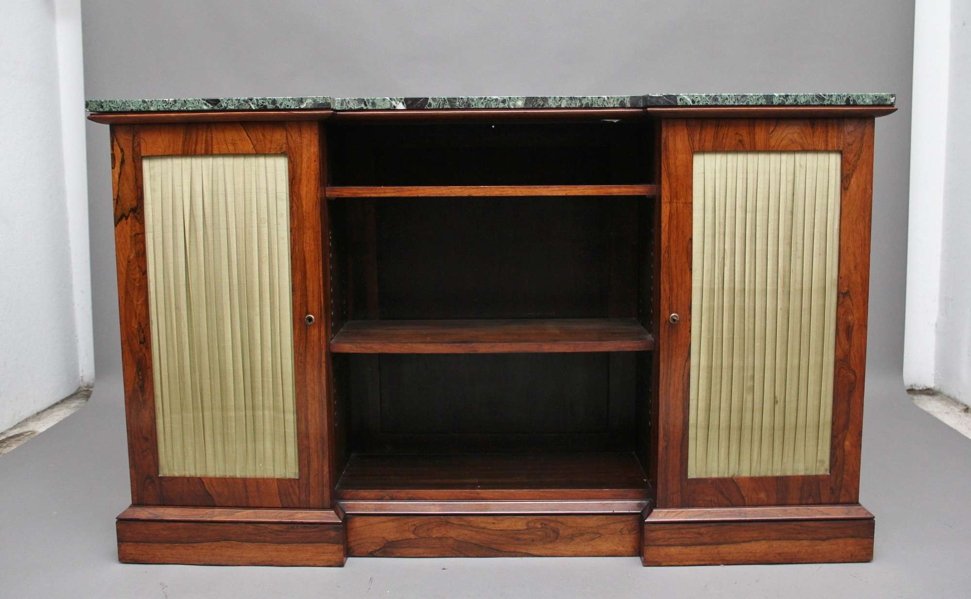 Early 19th Century Rosewood Breakfront Cabinet