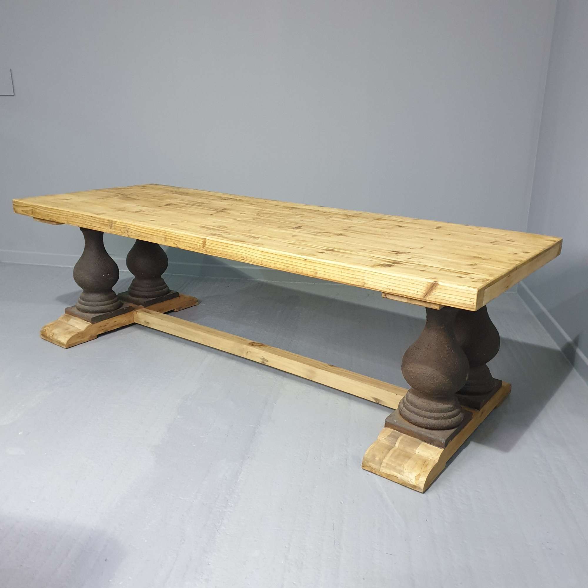 Huge Outstanding Pine Dining Table